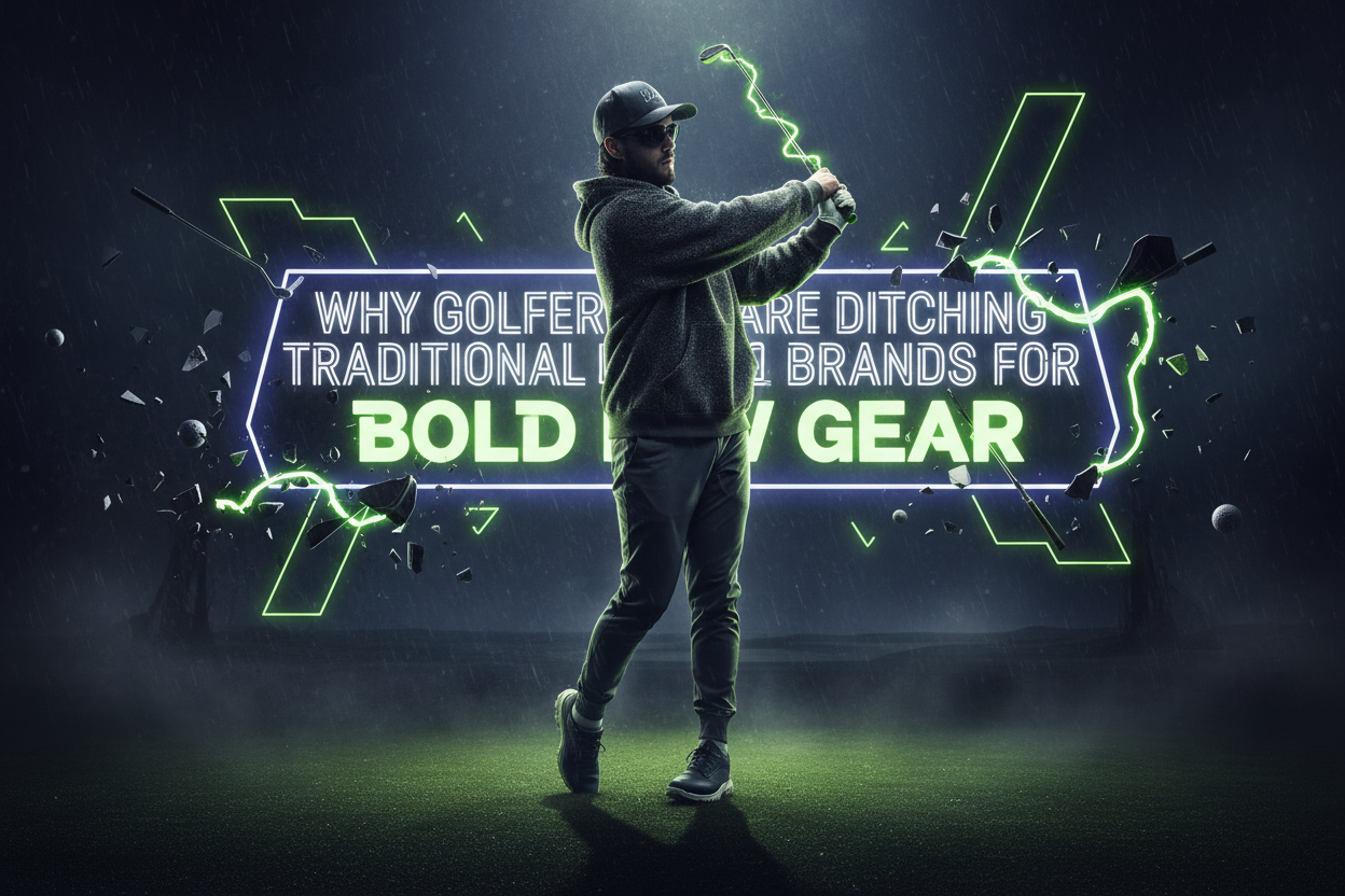 Why Golfers Are Ditching Traditional Brands for Bold New Gear