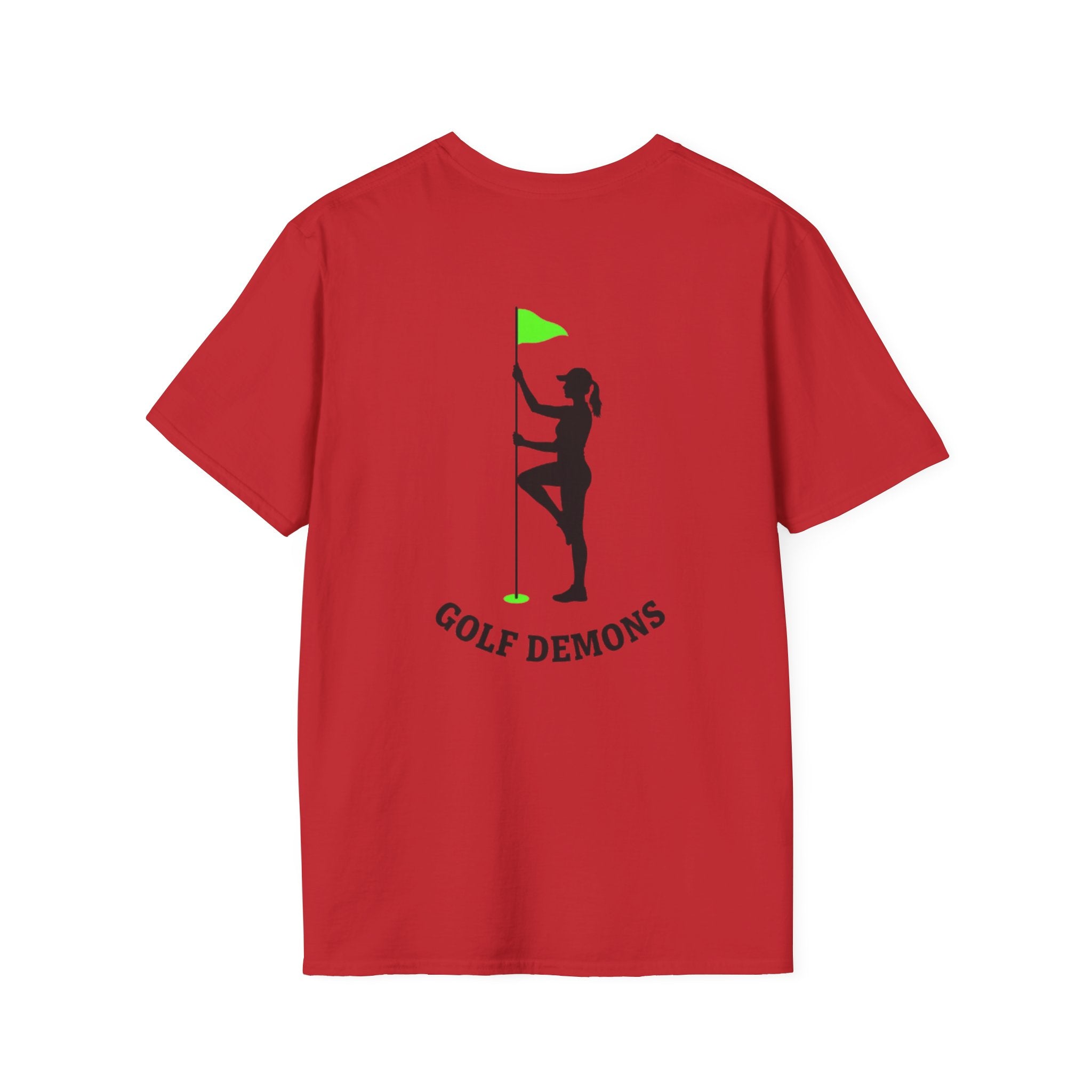 The Pin High — Golf Demons Men's Silhouette Tee