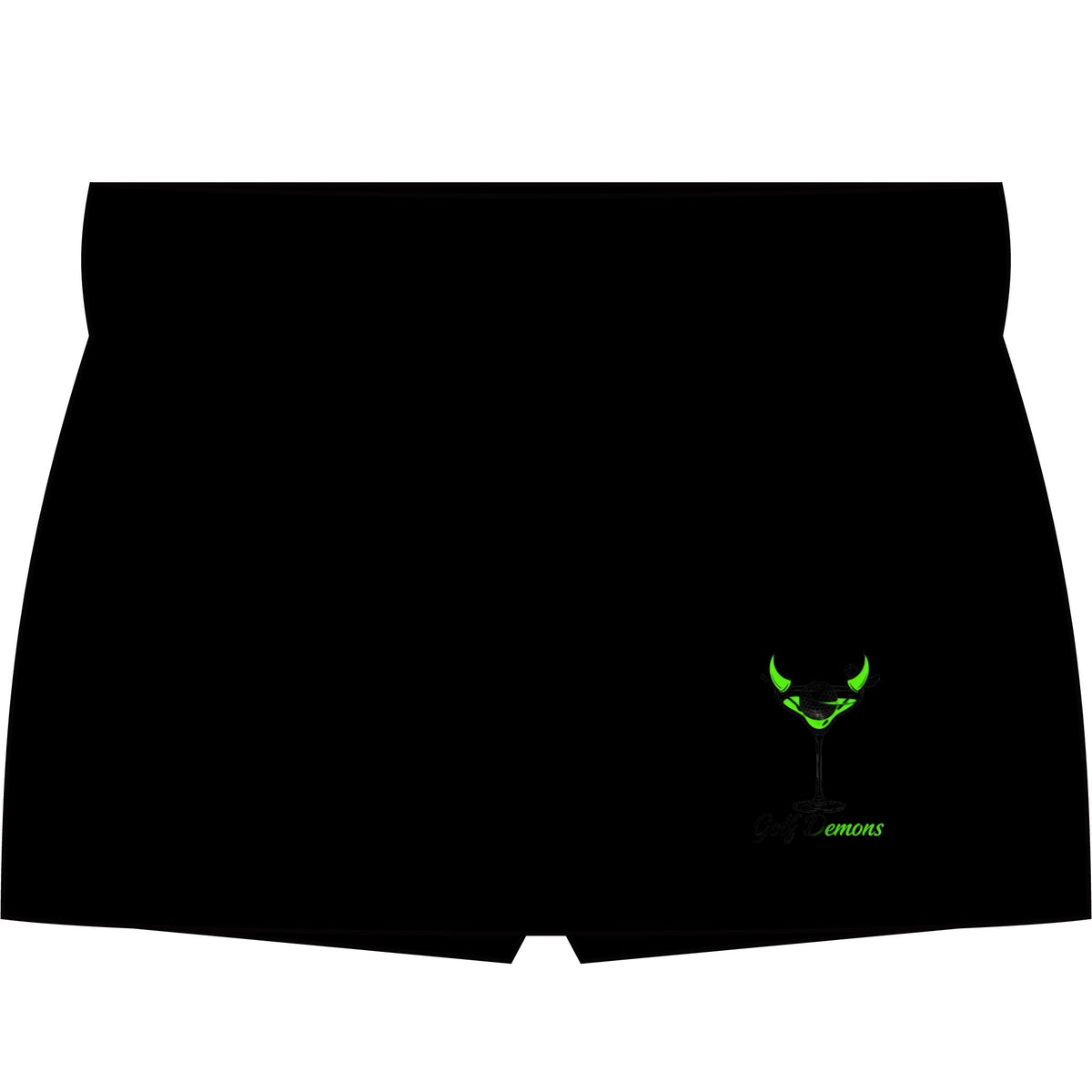 Golf Demons Women’s Skort – Athletic Golf Skirt with Built-In Shorts