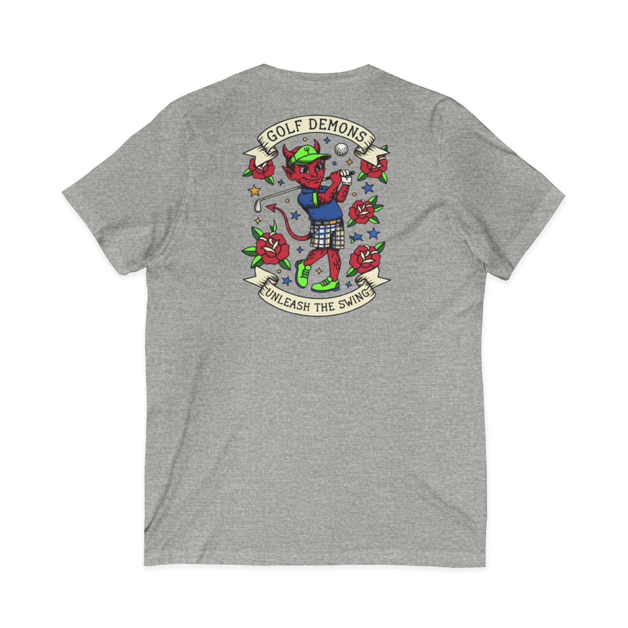 The Unleash Tee — Women's Golf Demons V-Neck Tee