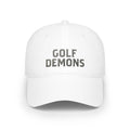 Golf Demons Baseball Cap — Low Profile Red Golf Hat