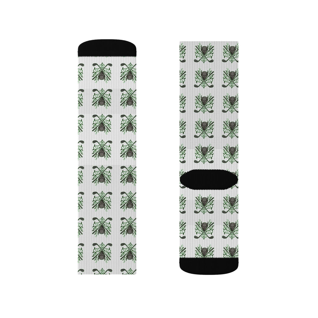 Golf Demons Crew Socks — All-Over Print Golf Socks