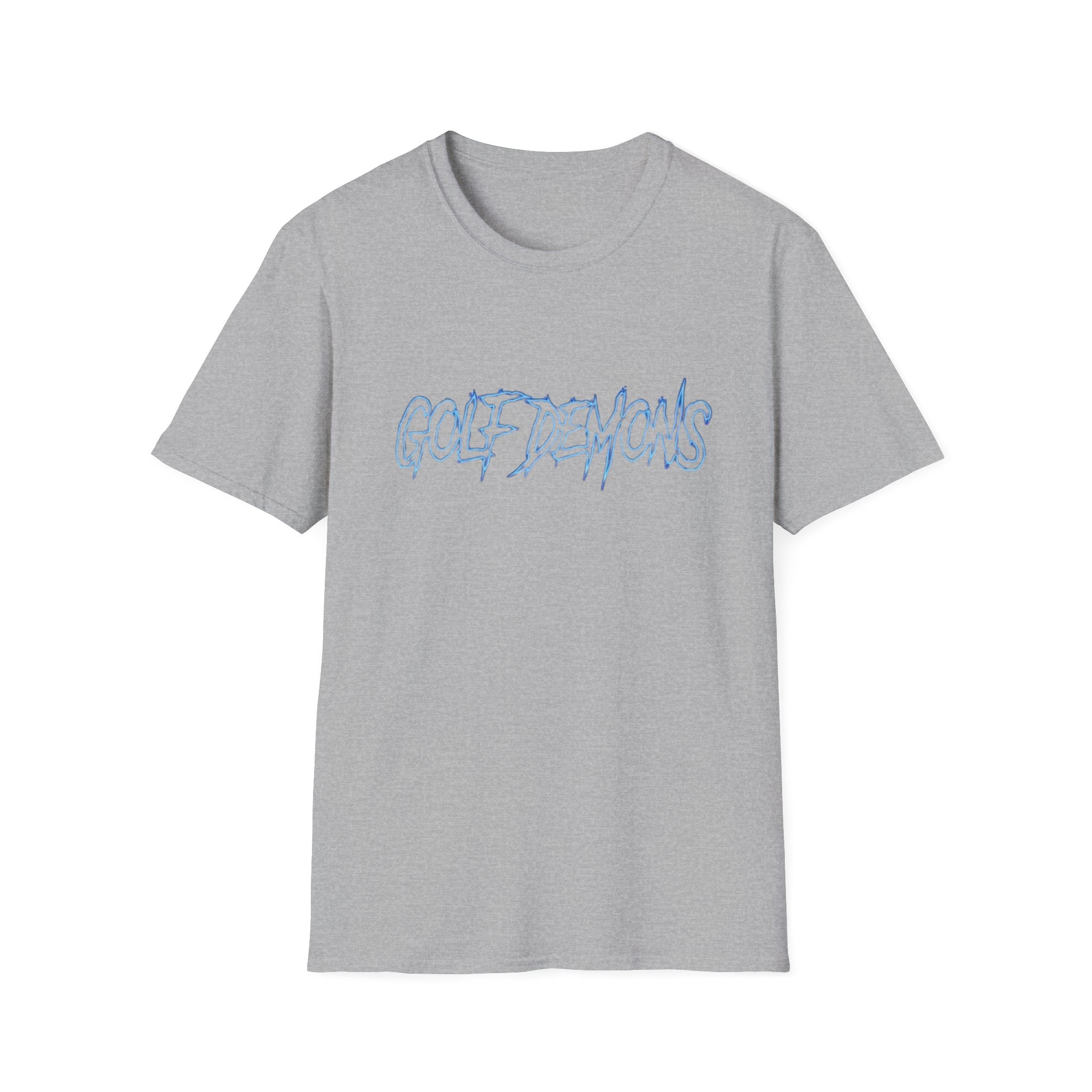 Golf Demons T-Shirt — Edgy Retro Script Golf Graphic Tee