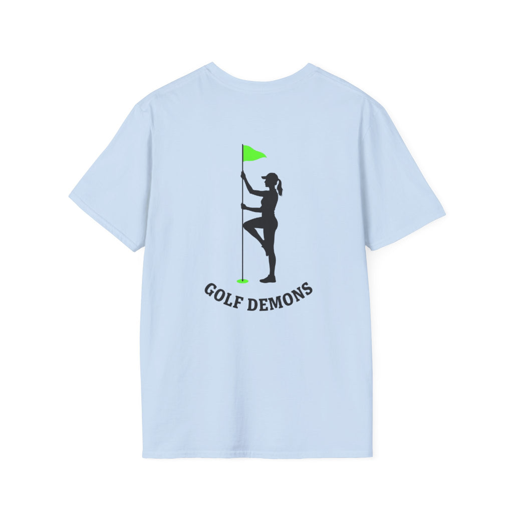 The Pin High — Golf Demons Men's Silhouette Tee