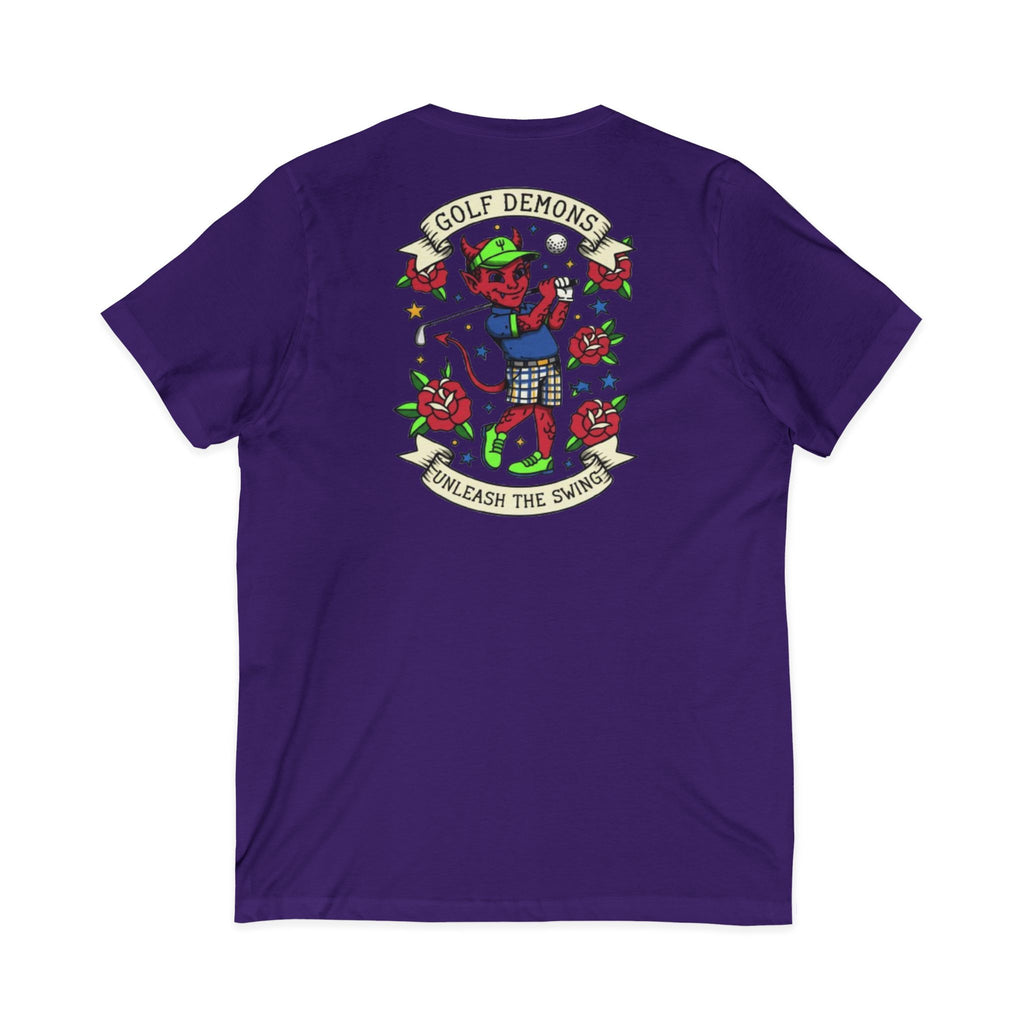 The Unleash Tee — Women's Golf Demons V-Neck Tee