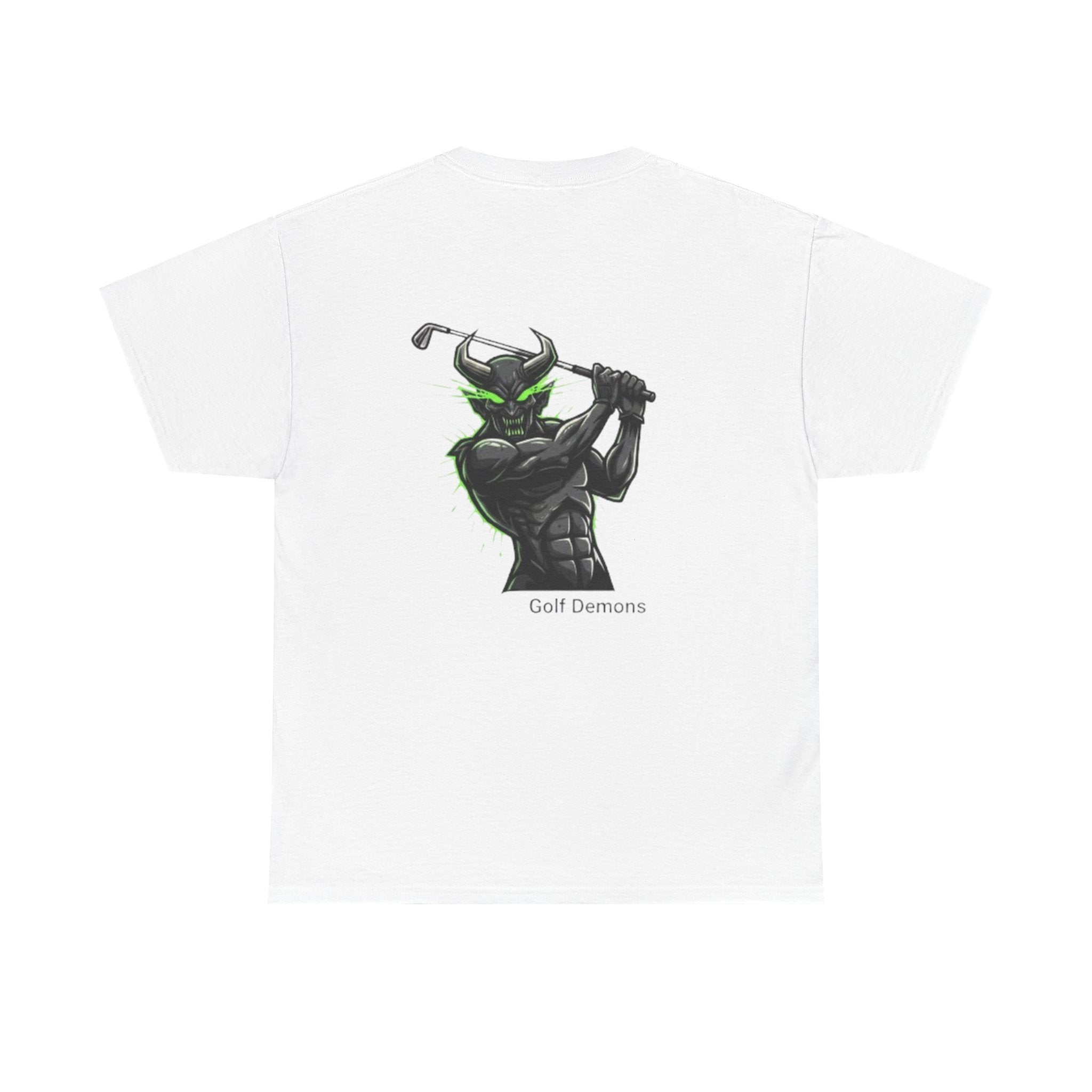 Golf Demons T‑Shirt — Men’s Golf Graphic Tee with Demon Golfer Design