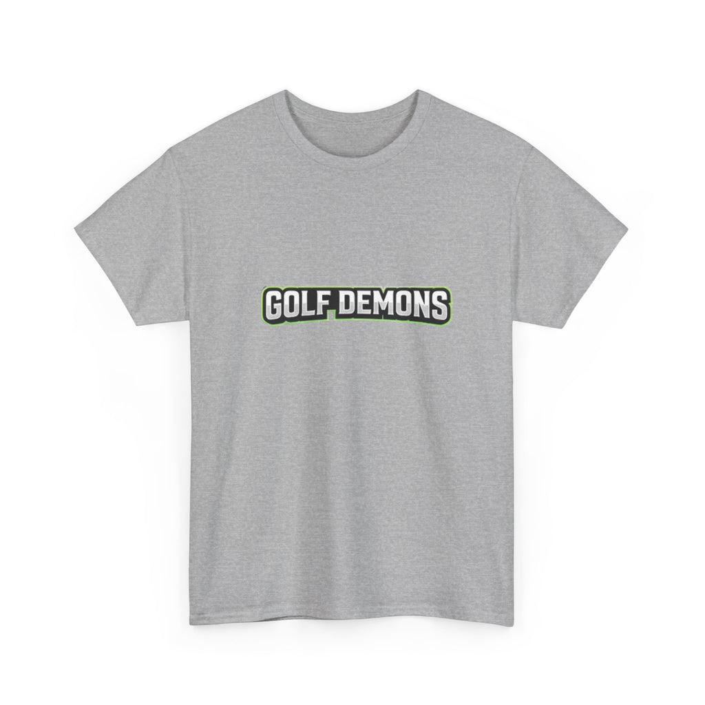 Golf Demons T‑Shirt — Men’s Golf Graphic Tee with Demon Golfer Design