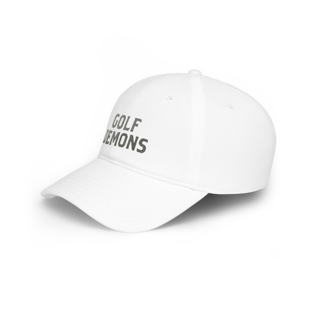 Golf Demons Baseball Cap — Low Profile Red Golf Hat