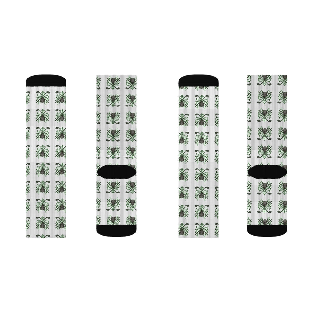 Golf Demons Crew Socks — All-Over Print Golf Socks
