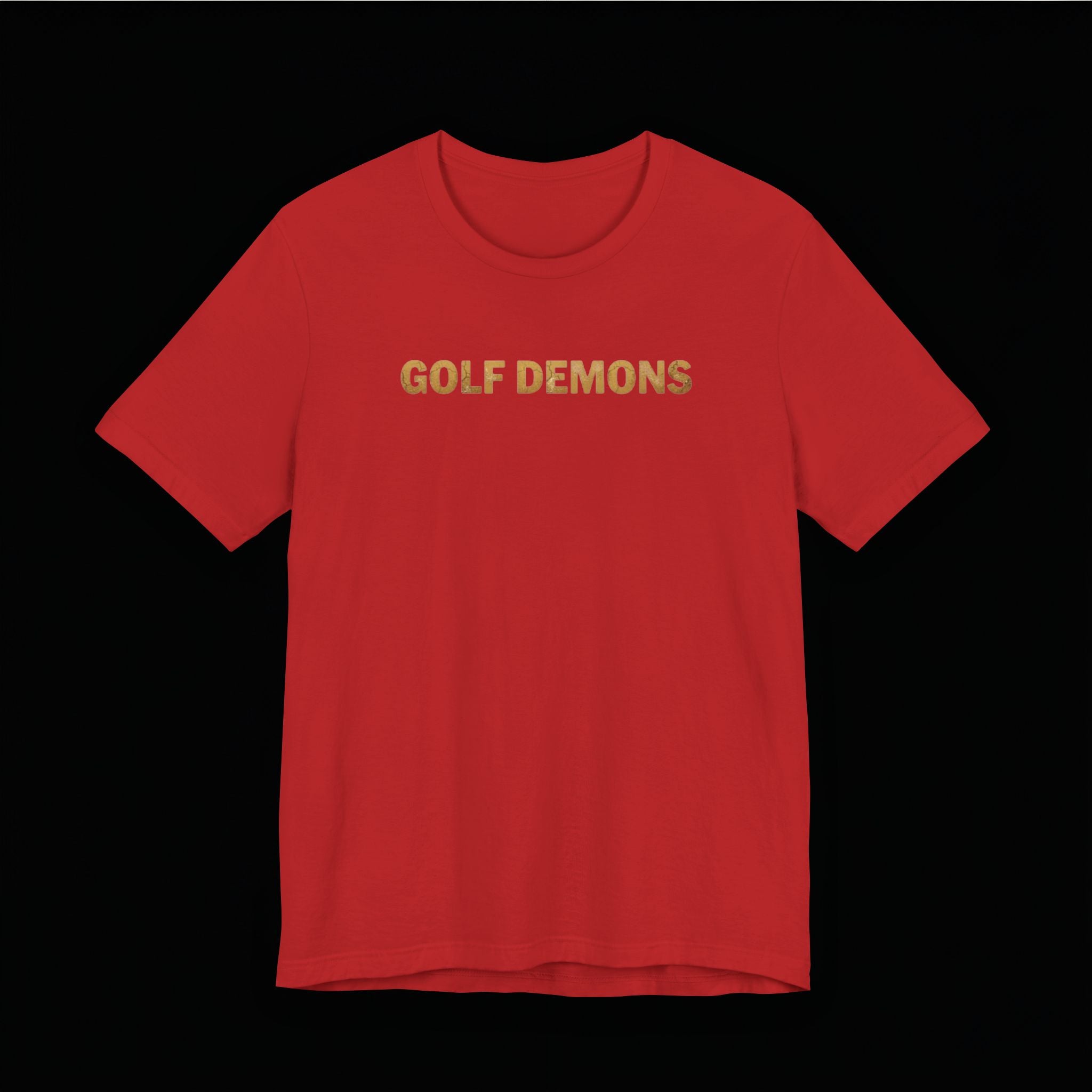Tearing Up the Course — Golf Demons Graphic Tee