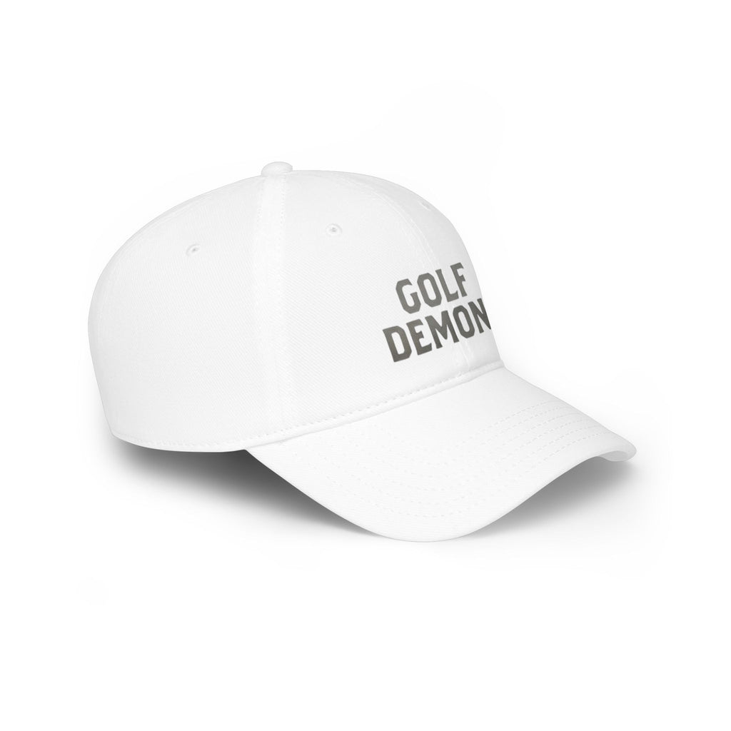 Golf Demons Baseball Cap — Low Profile Red Golf Hat