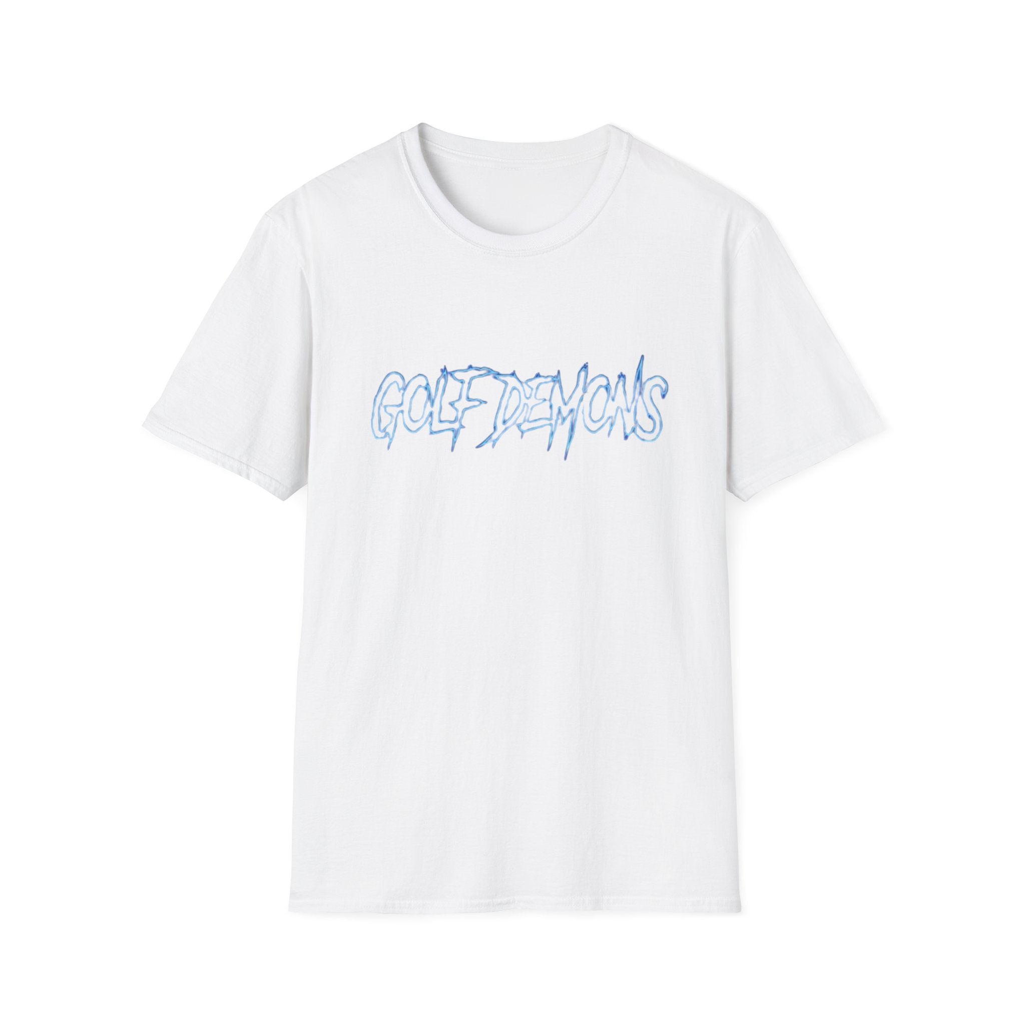 Golf Demons T-Shirt — Edgy Retro Script Golf Graphic Tee
