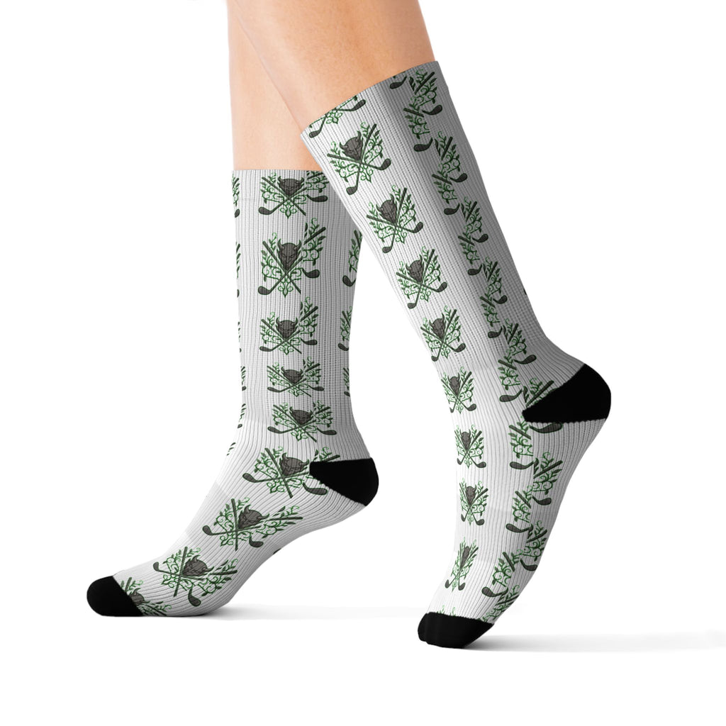 Golf Demons Crew Socks — All-Over Print Golf Socks