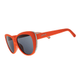 "Ties Cherry Stem With Tongue" Orange Glam G Polarized Sunglasses