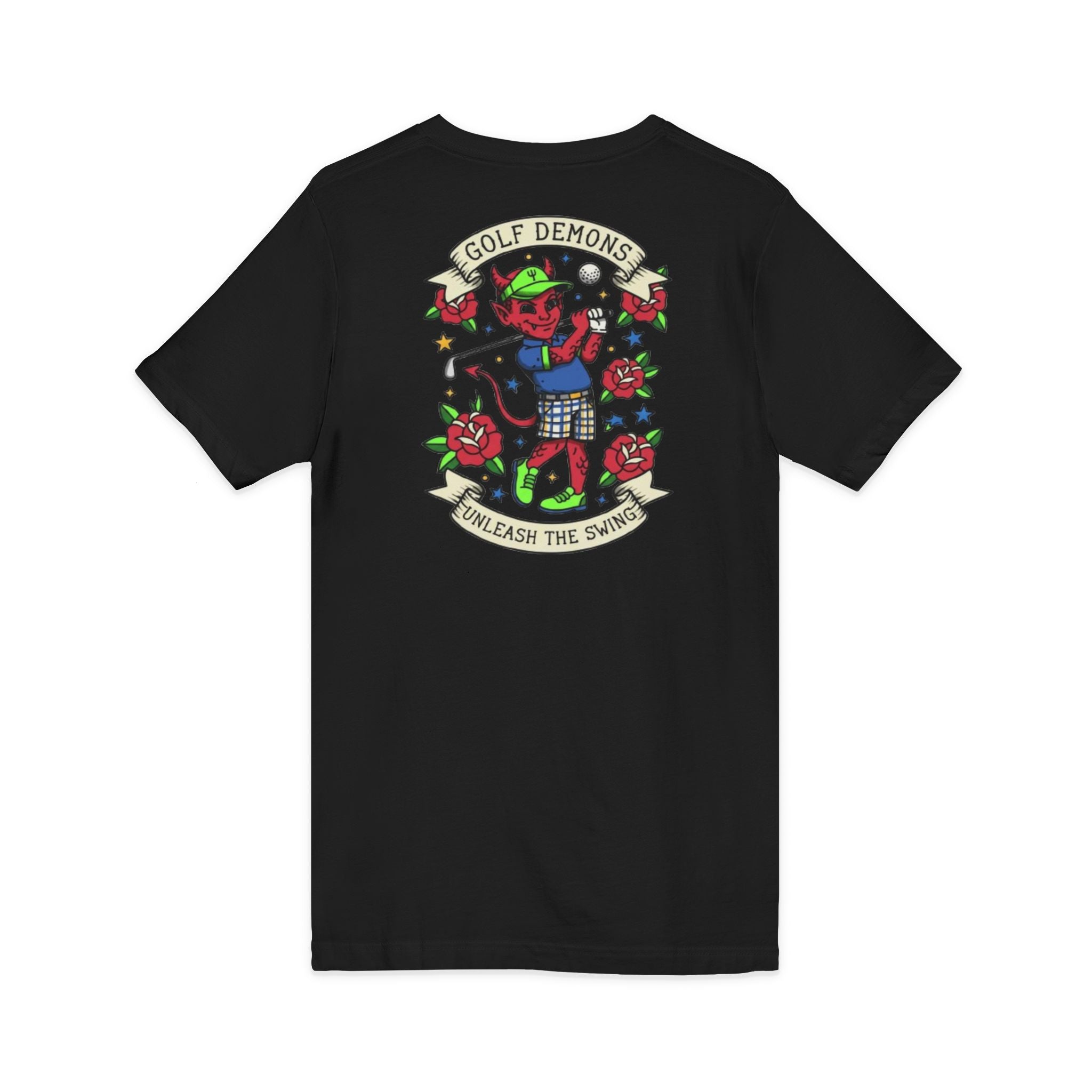 The Unleash Tee — Women's Golf Demons V-Neck Tee