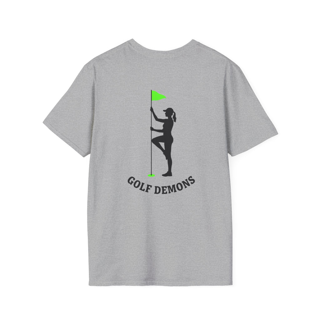 The Pin High — Golf Demons Men's Silhouette Tee