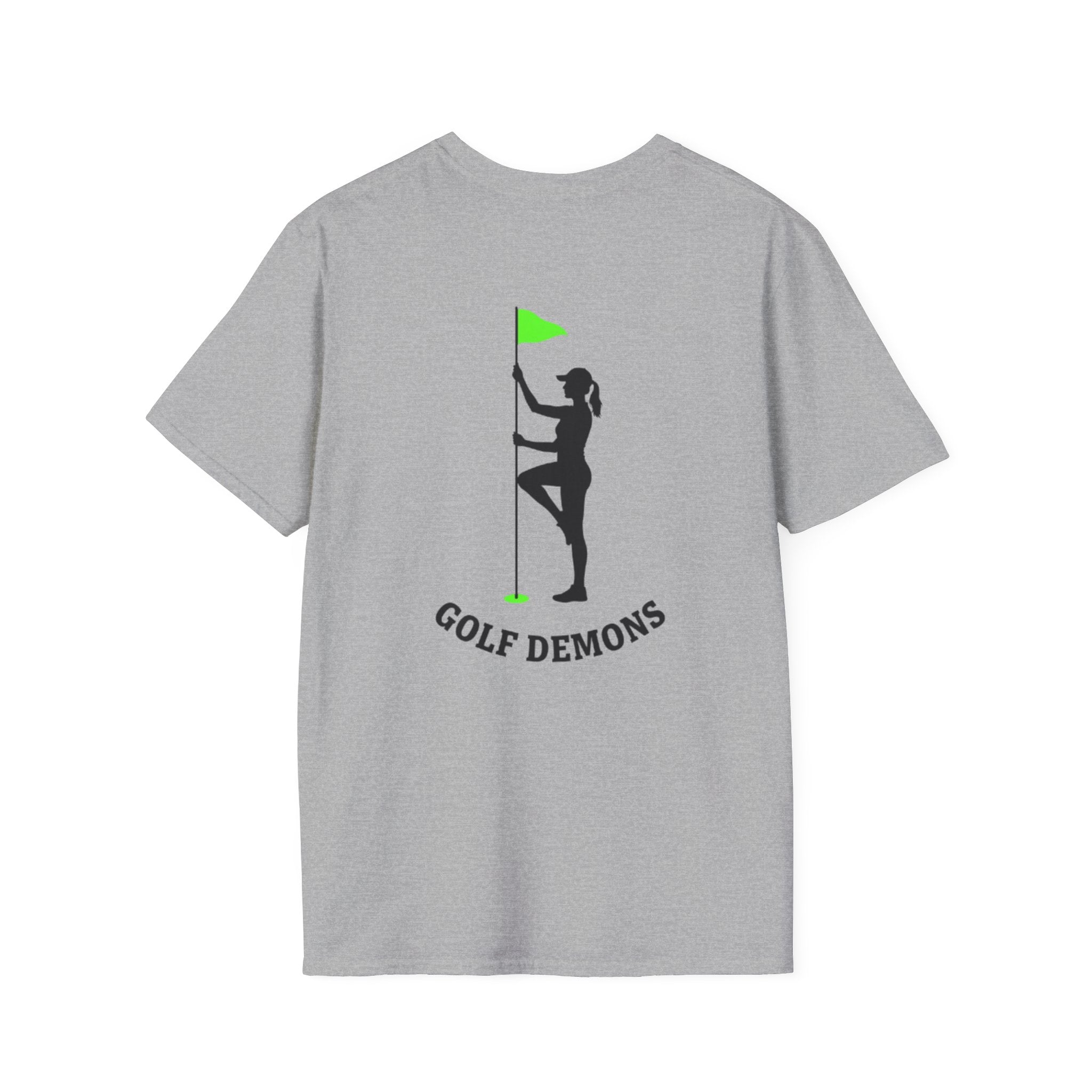 The Pin High — Golf Demons Men's Silhouette Tee