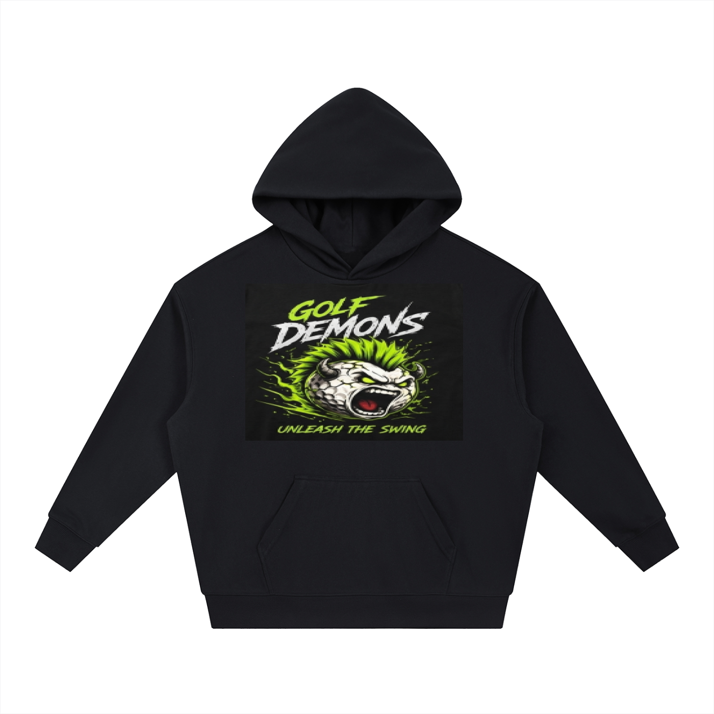 Golf Demons Essential Boxy Heavyweight Drop-Shoulder Hoodie