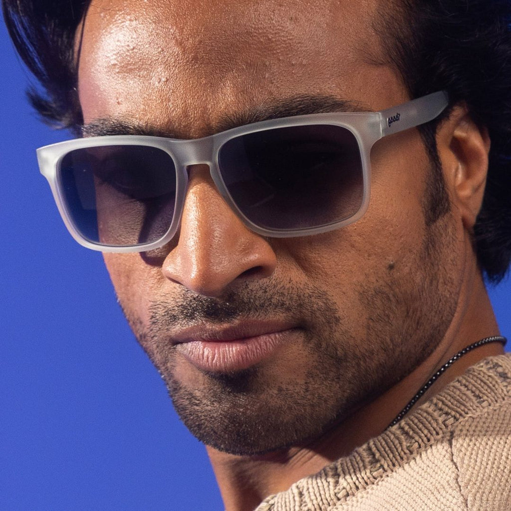 "Casually Juggles Boulders" Grand G Polarized Sunglasses