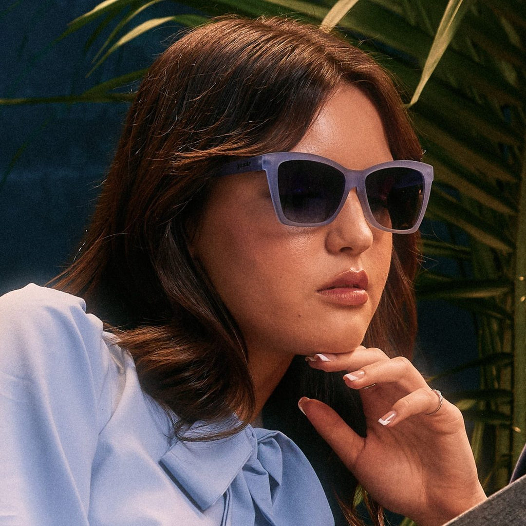 "You'll Forget-Me-Not" Polarized Pop G Sunglasses