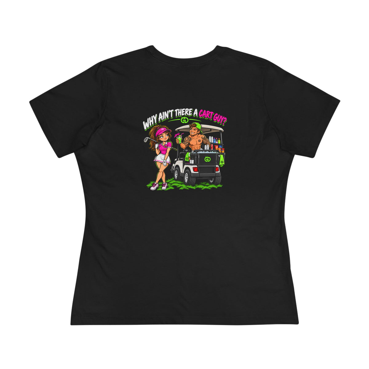 Why Ain't There a Cart Boy? — Women's Golf Demons Tee