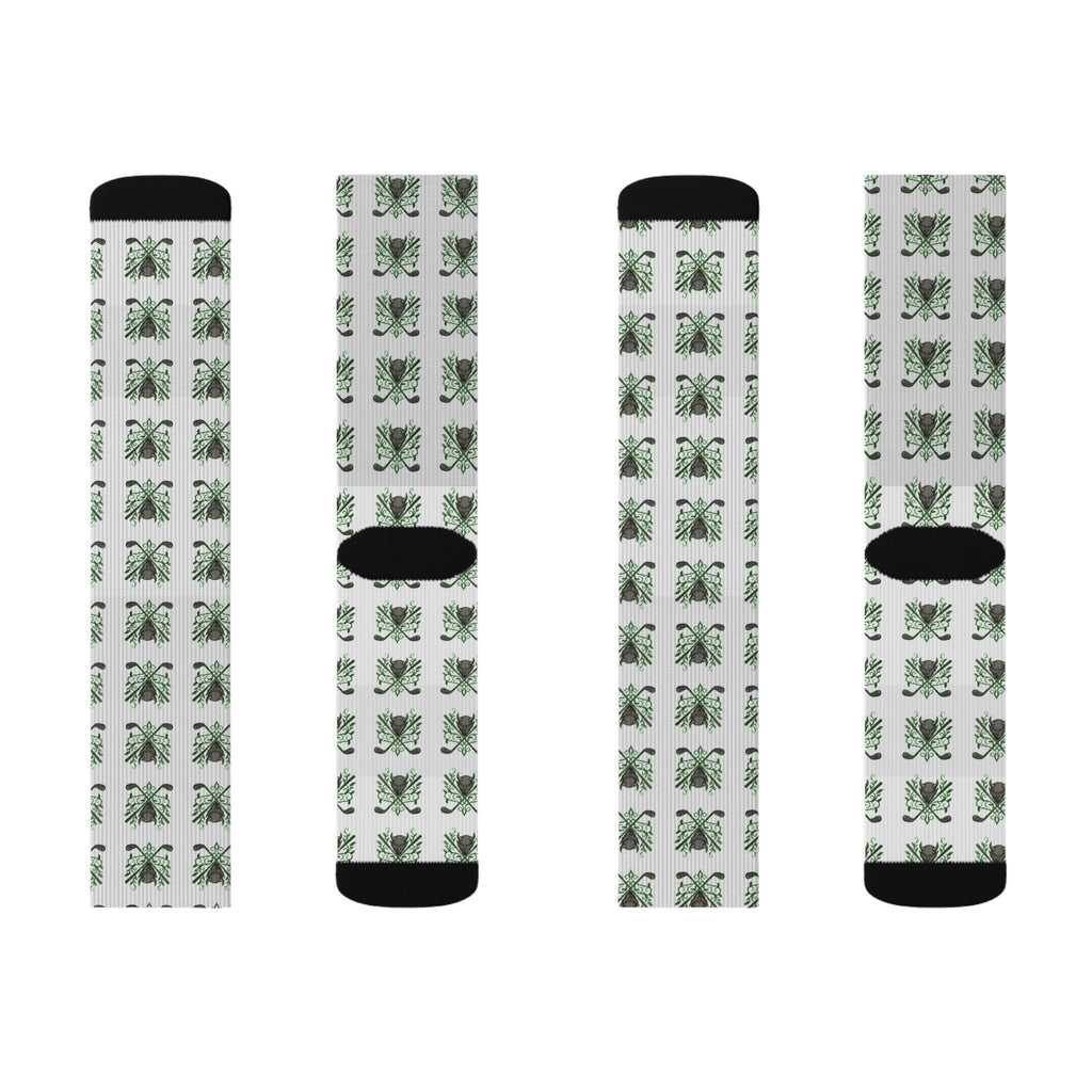 Golf Demons Crew Socks — All-Over Print Golf Socks