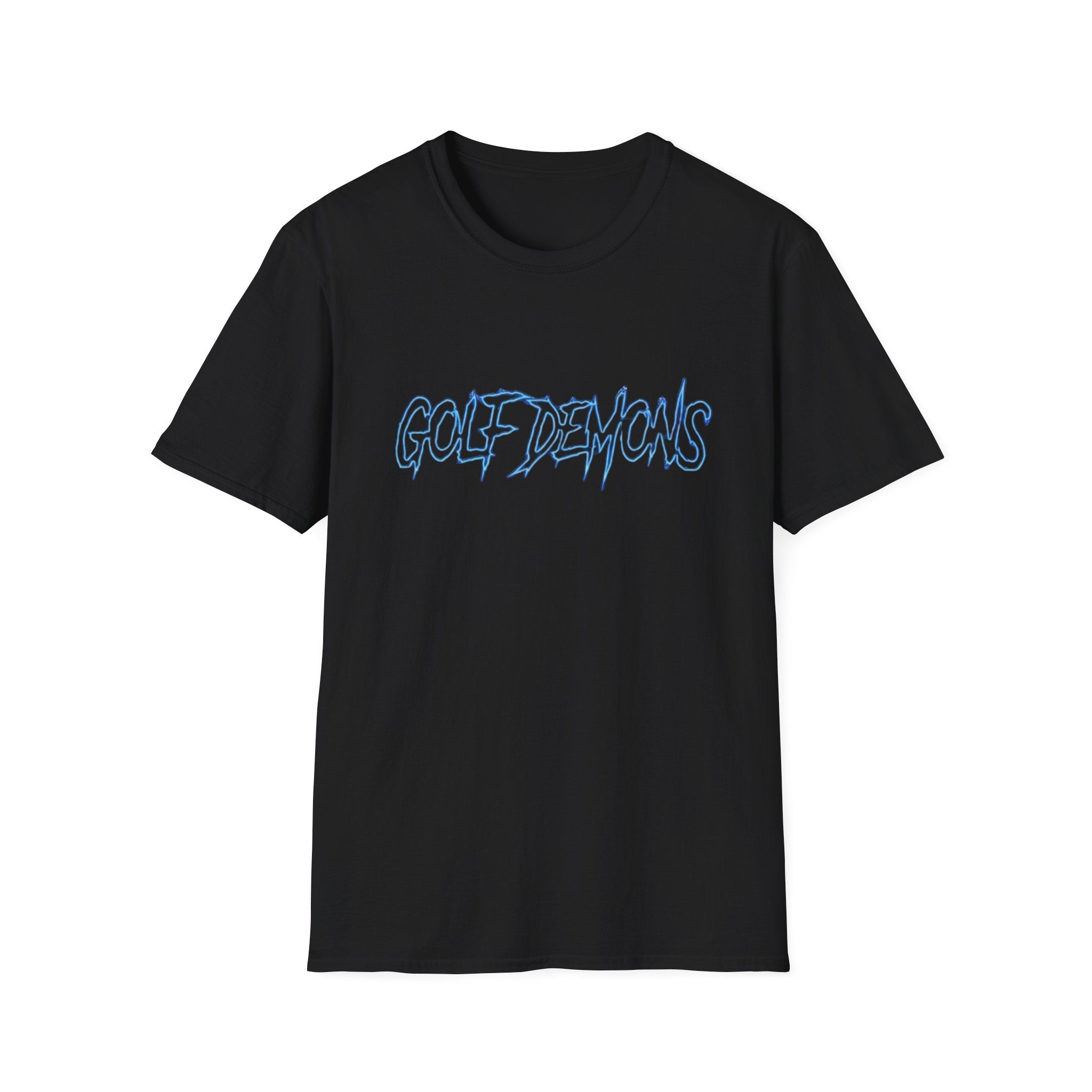 Golf Demons T-Shirt — Edgy Retro Script Golf Graphic Tee