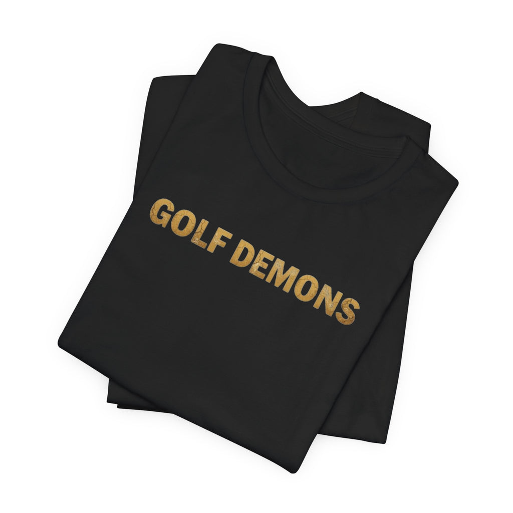 Tearing Up the Course — Golf Demons Graphic Tee