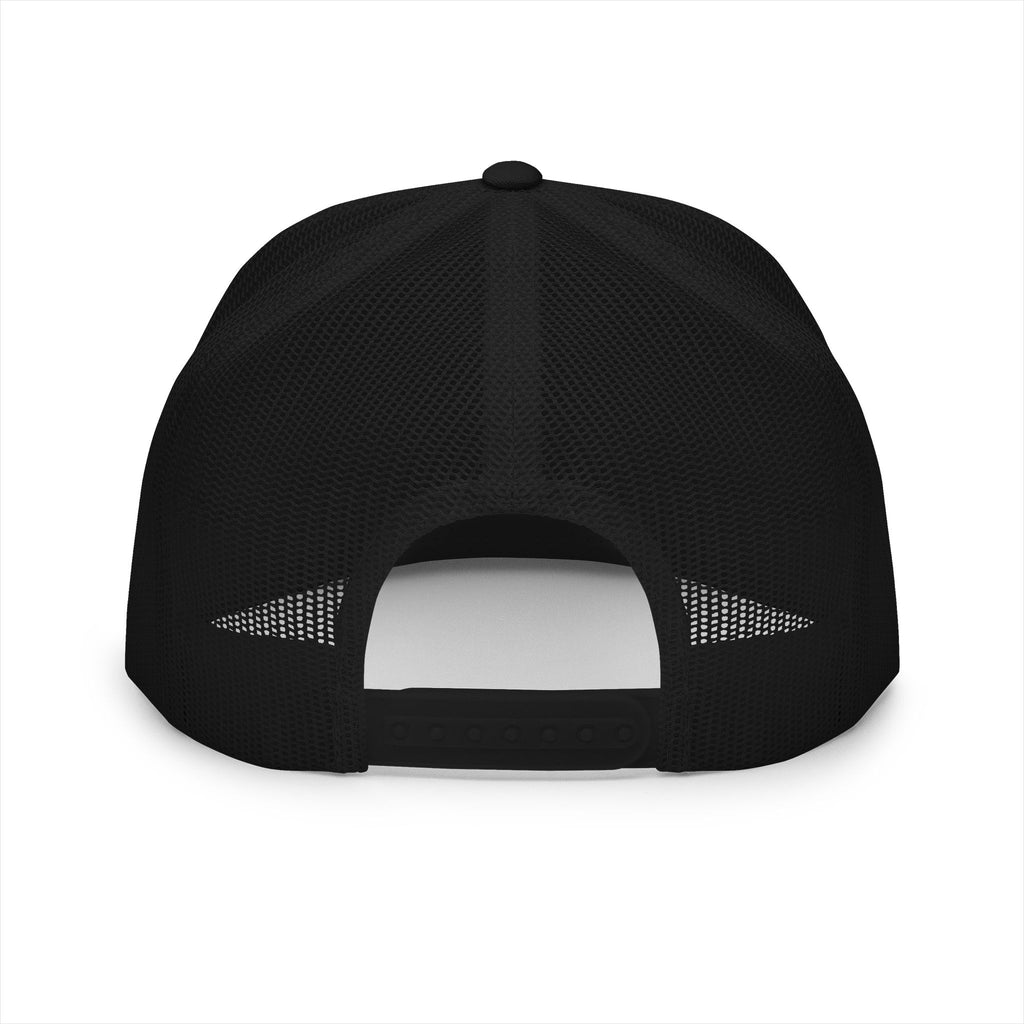 Golf Demons Trucker Cap — Vintage Mascot Golf Snapback