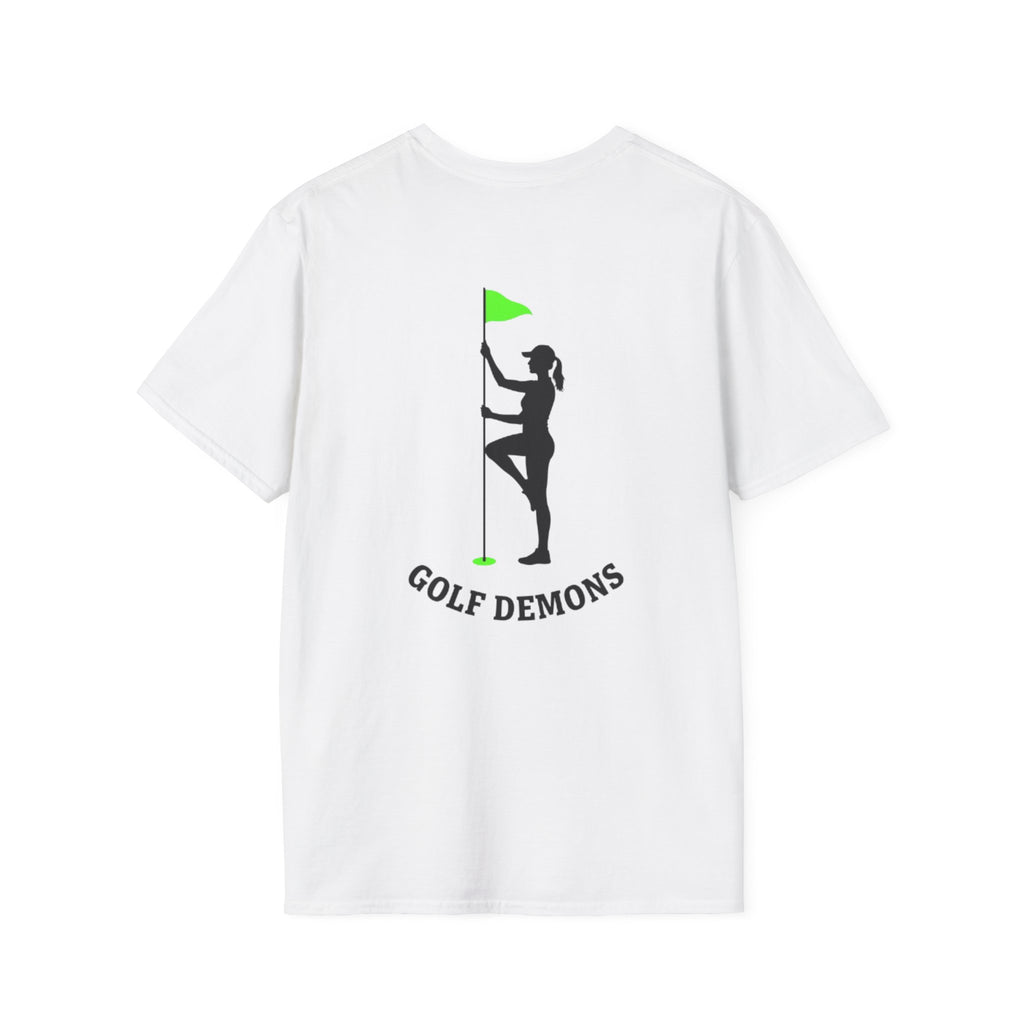 The Pin High — Golf Demons Men's Silhouette Tee
