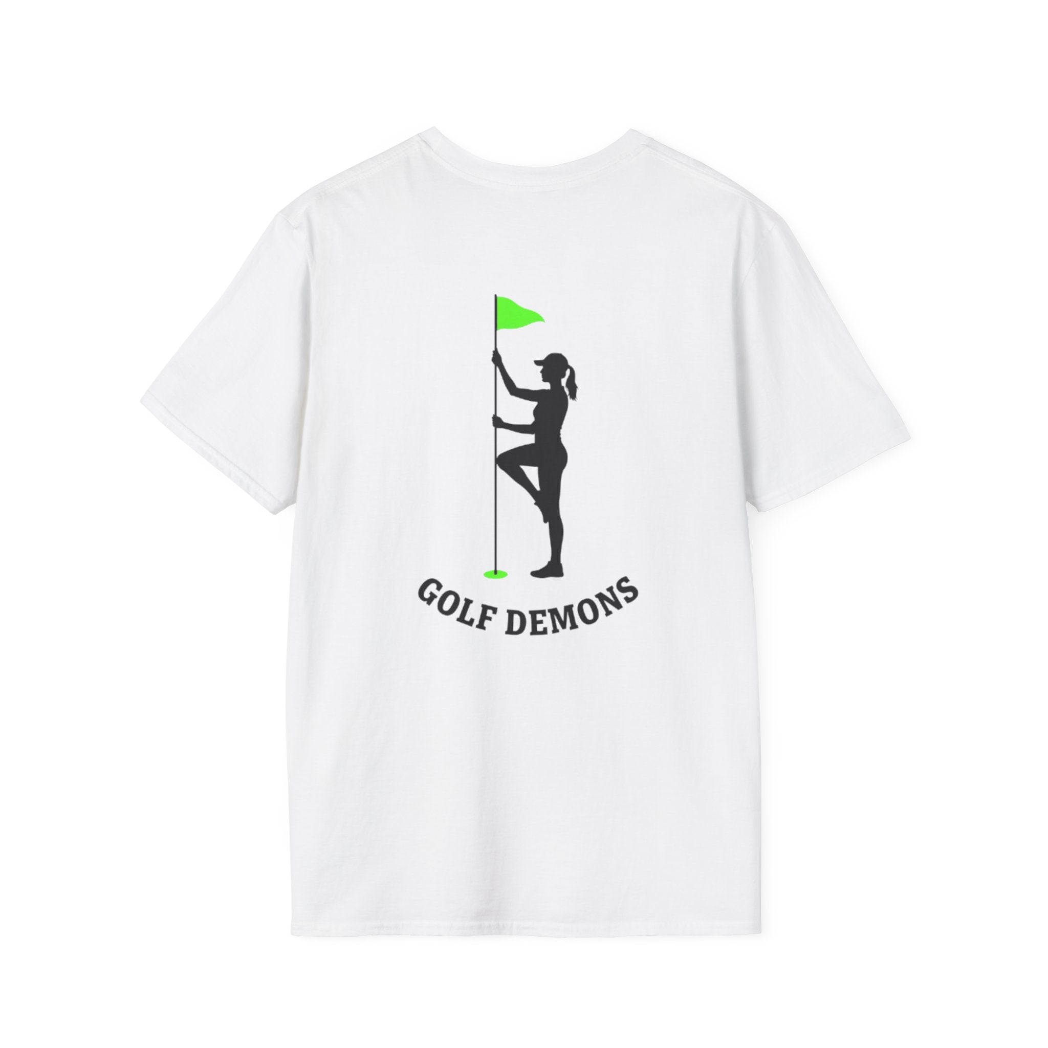 The Pin High — Golf Demons Men's Silhouette Tee