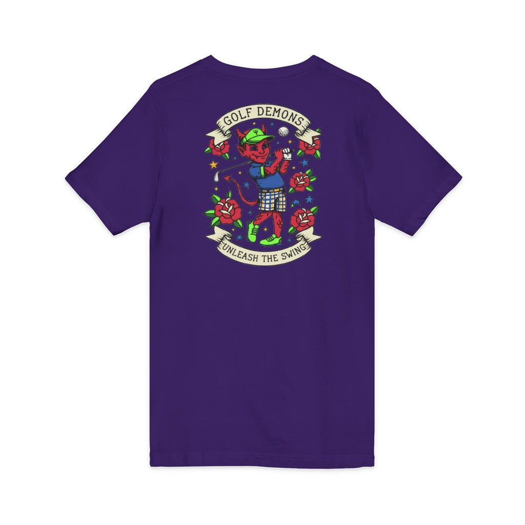 The Unleash Tee — Women's Golf Demons V-Neck Tee