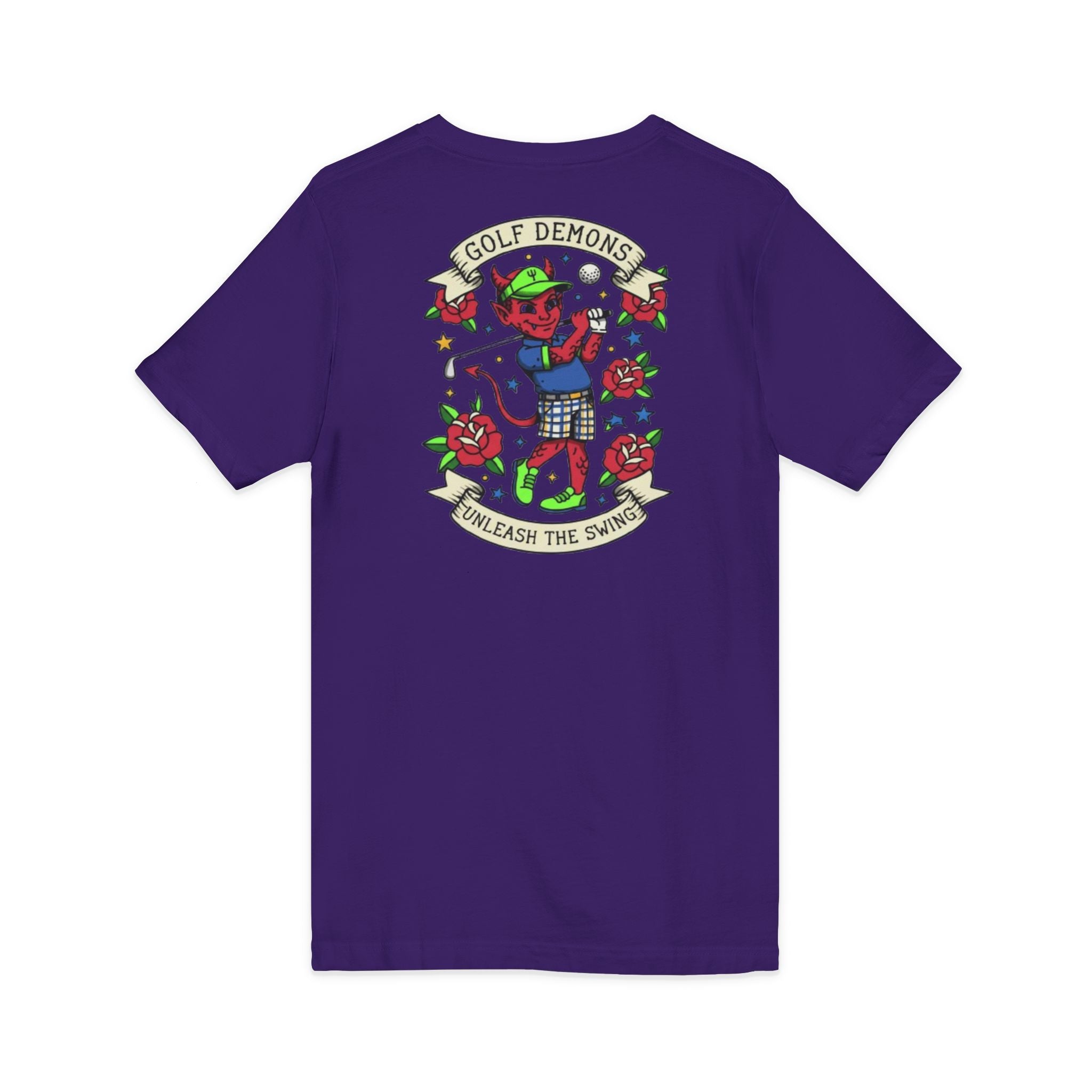The Unleash Tee — Women's Golf Demons V-Neck Tee