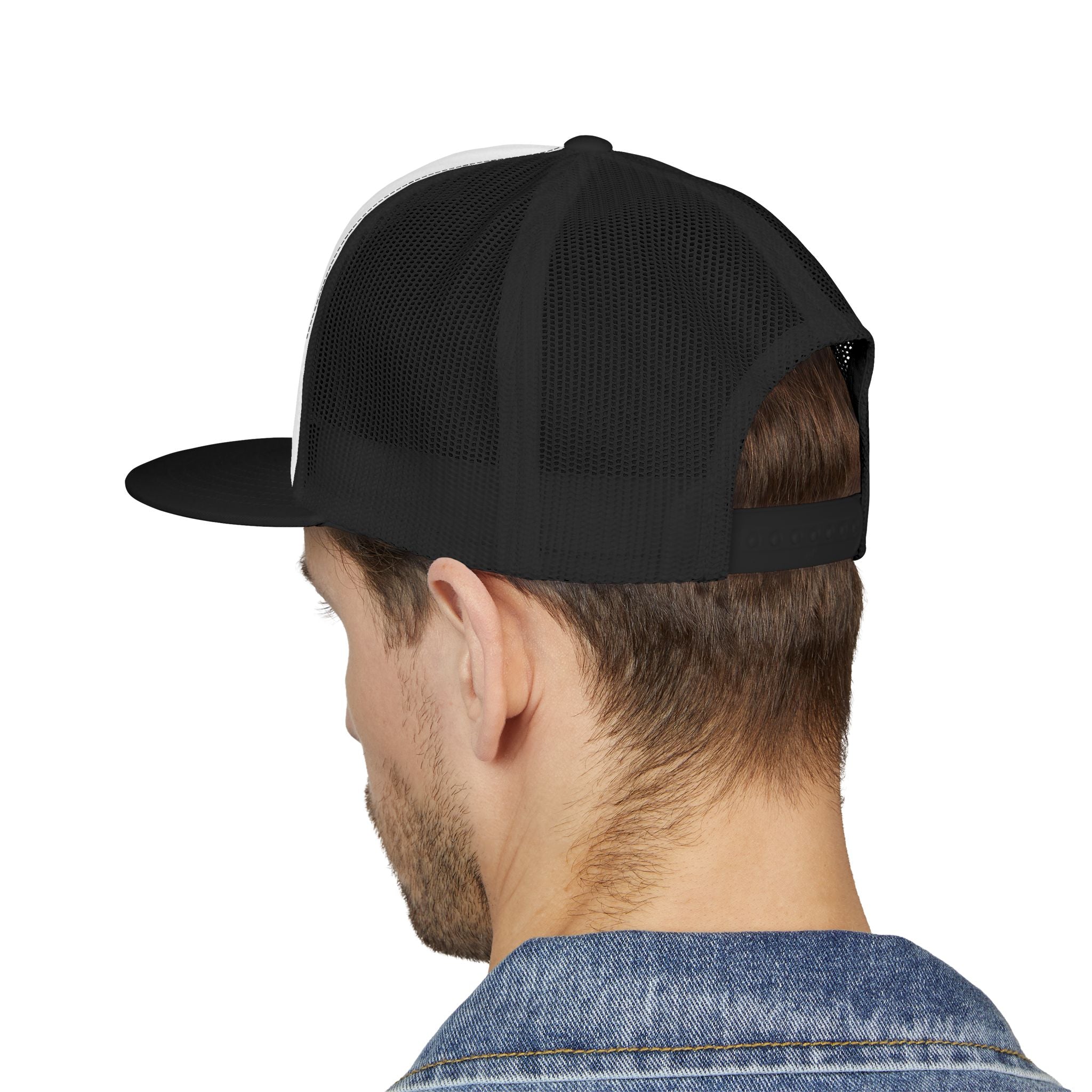 Golf Demons Trucker Cap — Vintage Mascot Golf Snapback