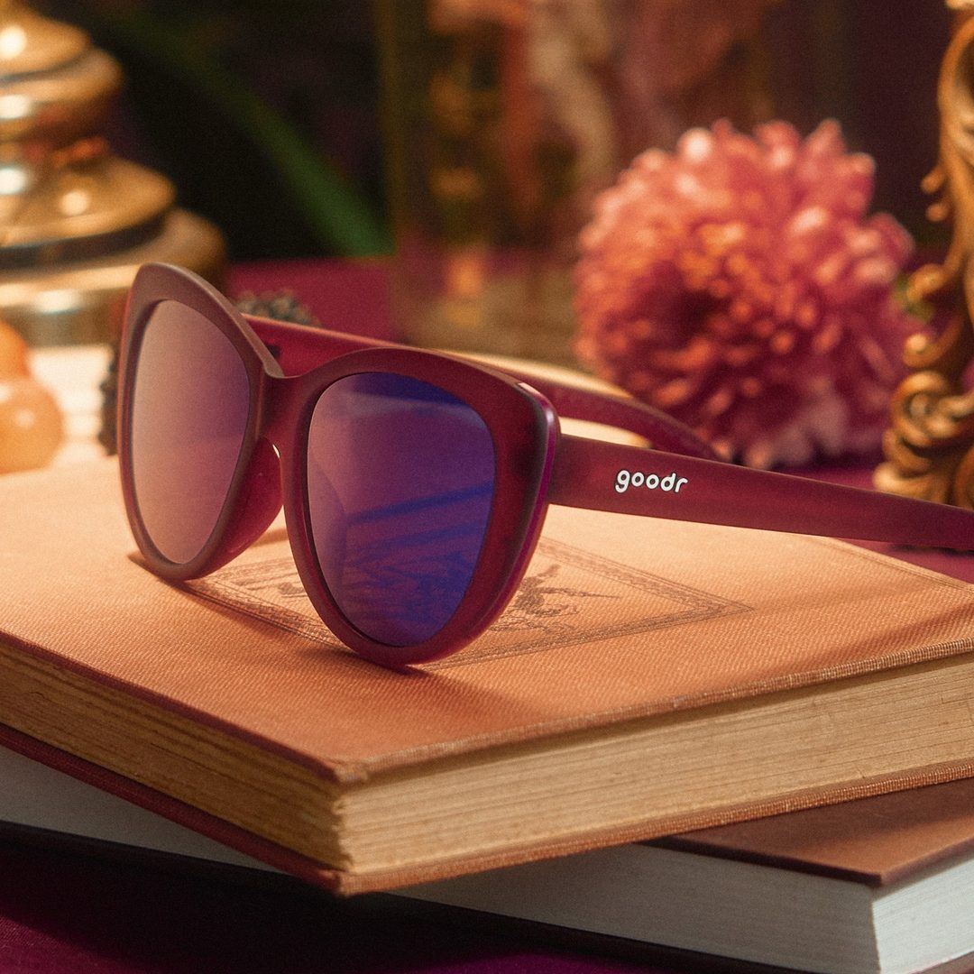 "Midnight Merlot Glow" Glam G Polarized Sunglasses