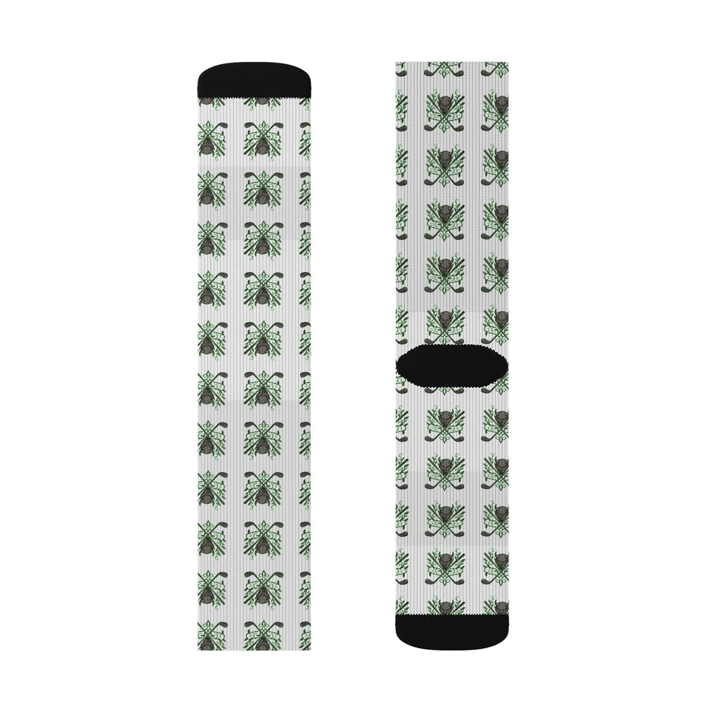 Golf Demons Crew Socks — All-Over Print Golf Socks