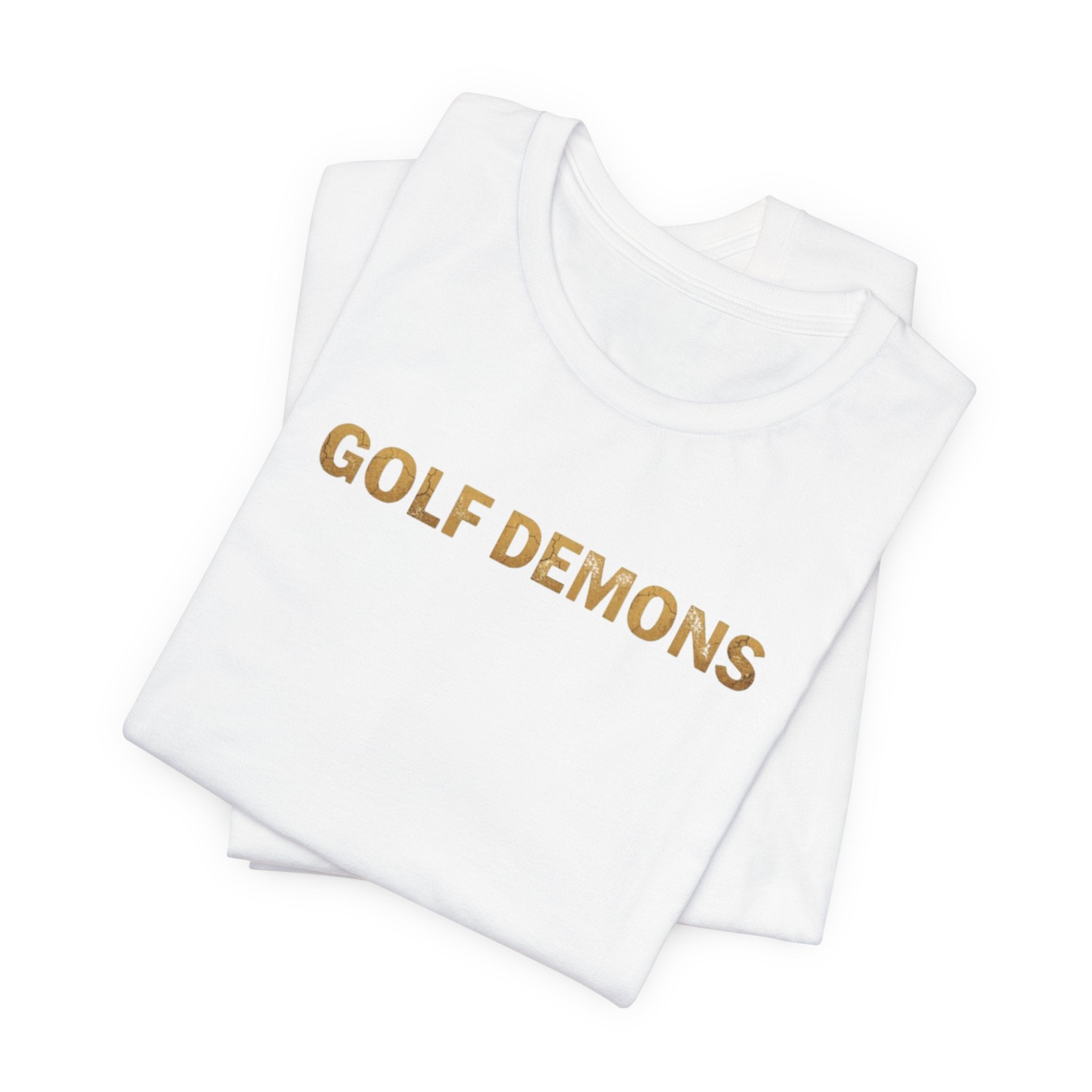 Tearing Up the Course — Golf Demons Graphic Tee