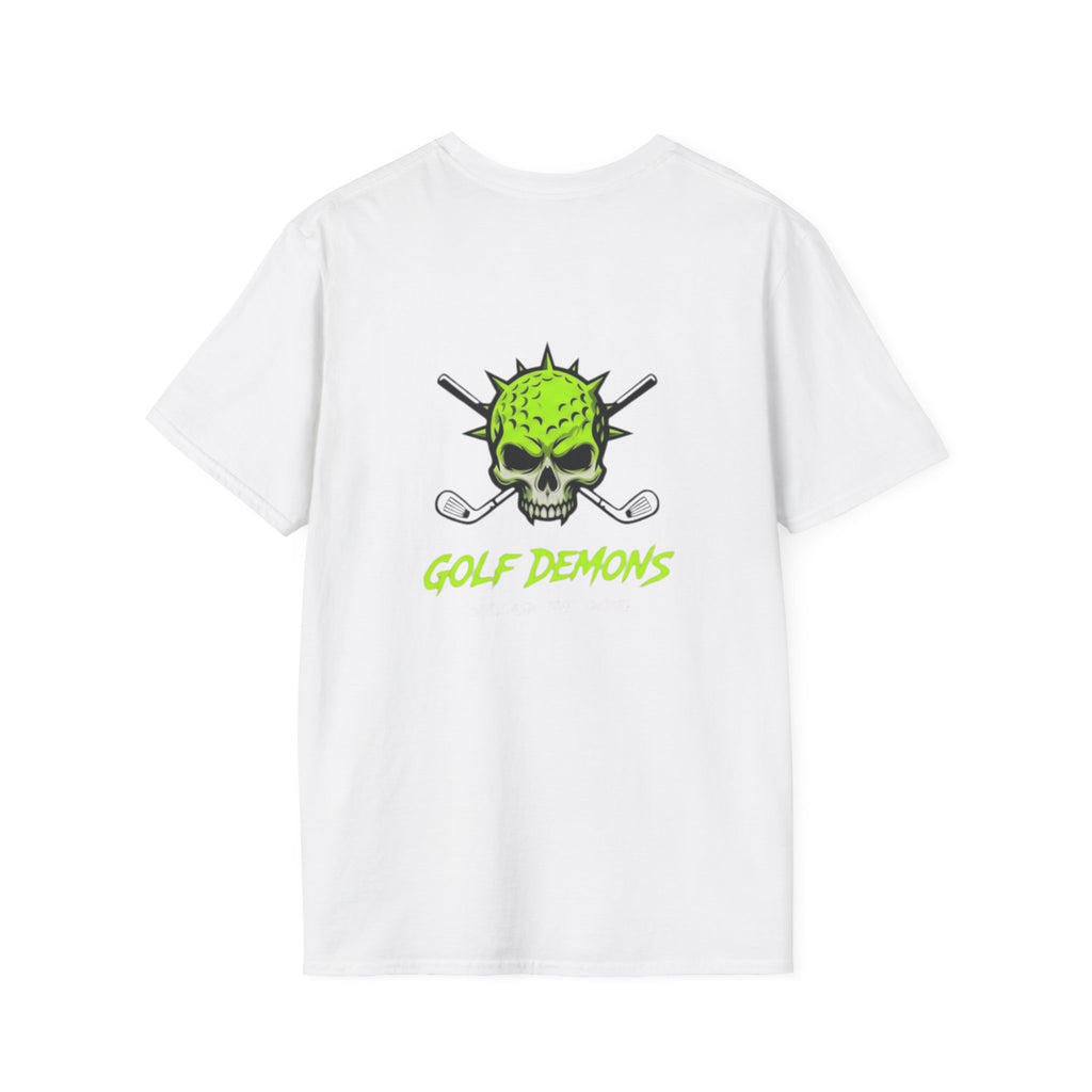 Golf Demons T-Shirt — "Unleash the Swing" Neon Golf Tee