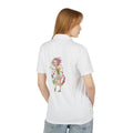 Golf Demons Women's Floral Polo — Ladies' Golf Shirt with Floral Design