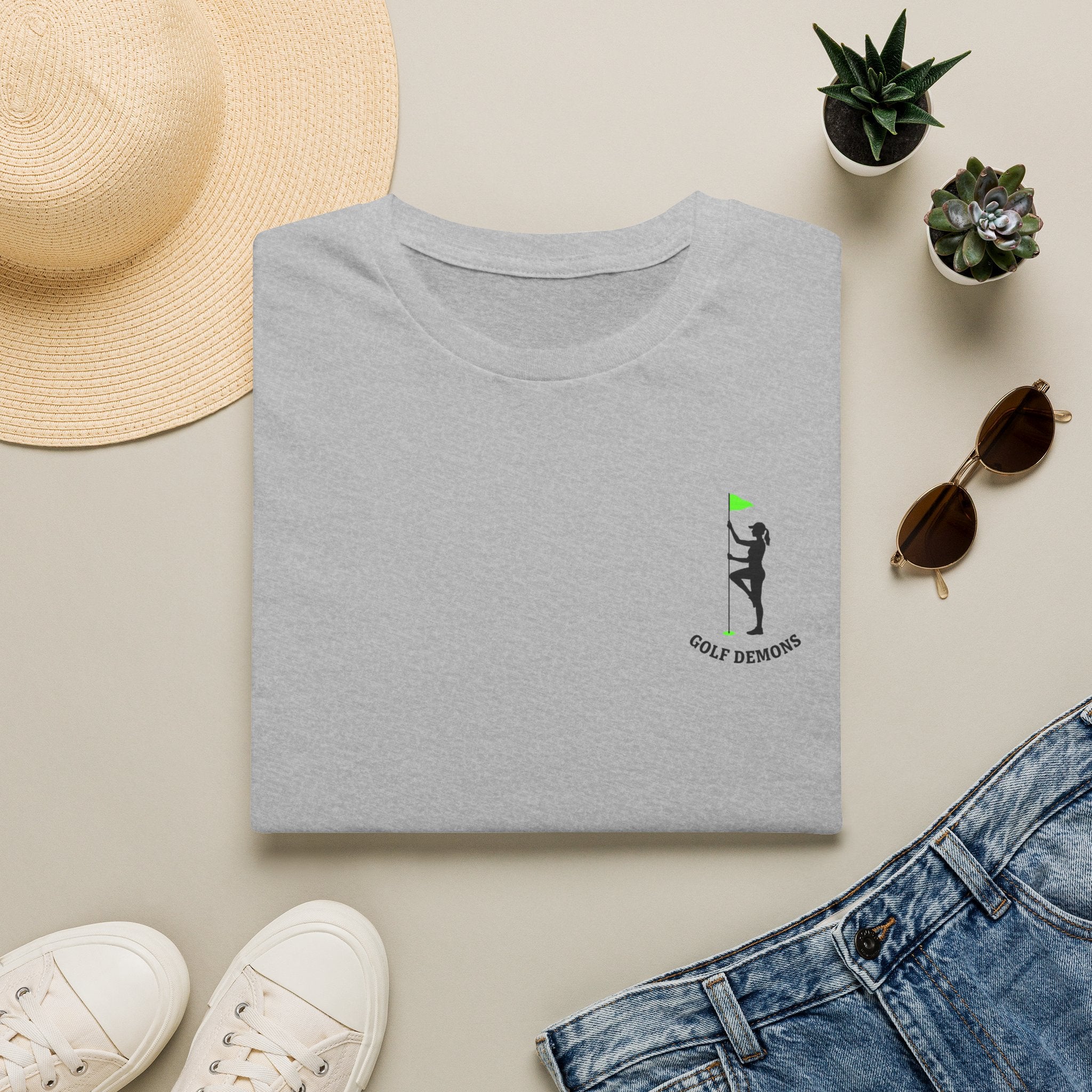 The Pin High — Golf Demons Men's Silhouette Tee