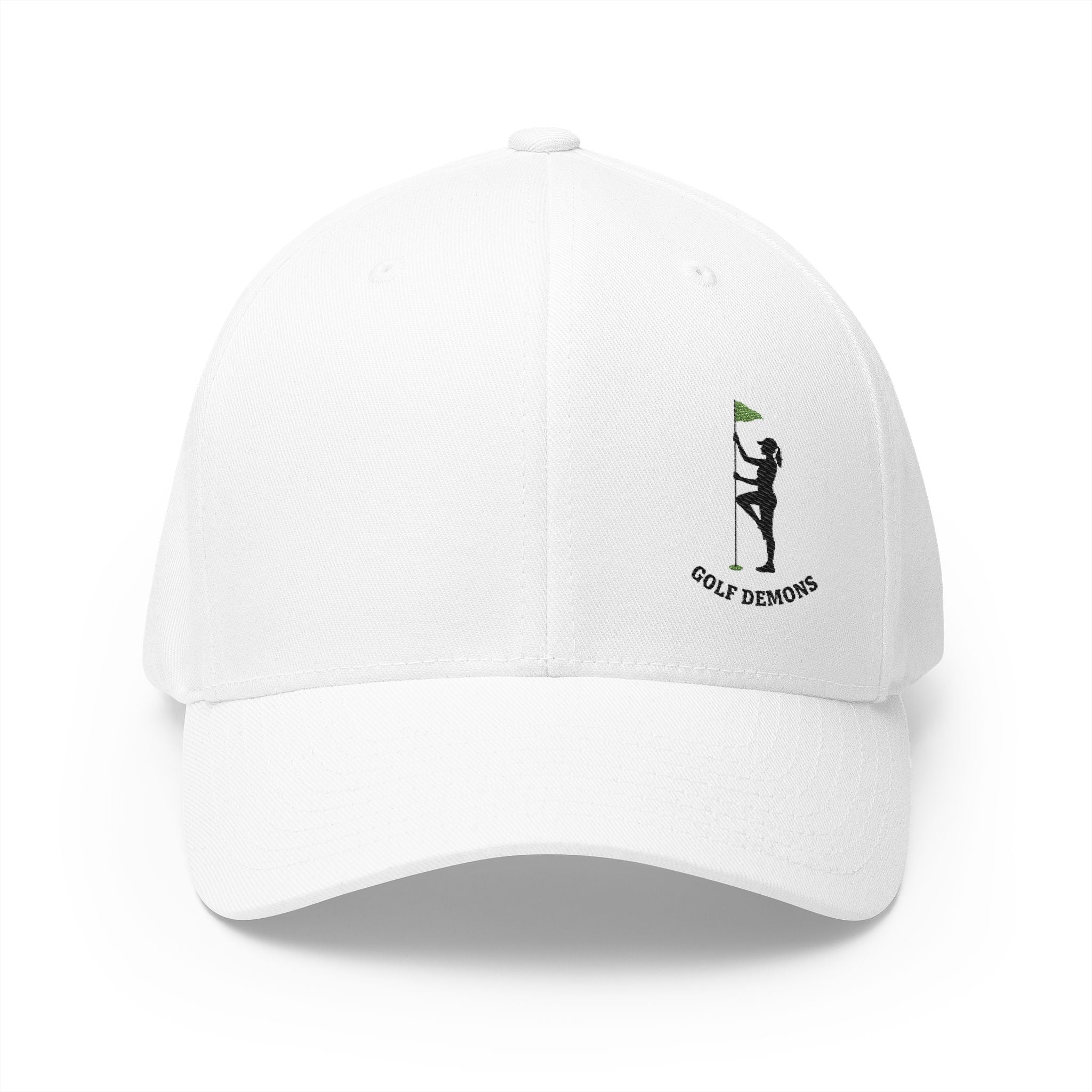 Pin High Embroidered Dad Hat — Golf Demons