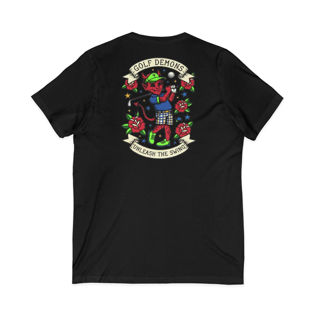The Unleash Tee — Women's Golf Demons V-Neck Tee