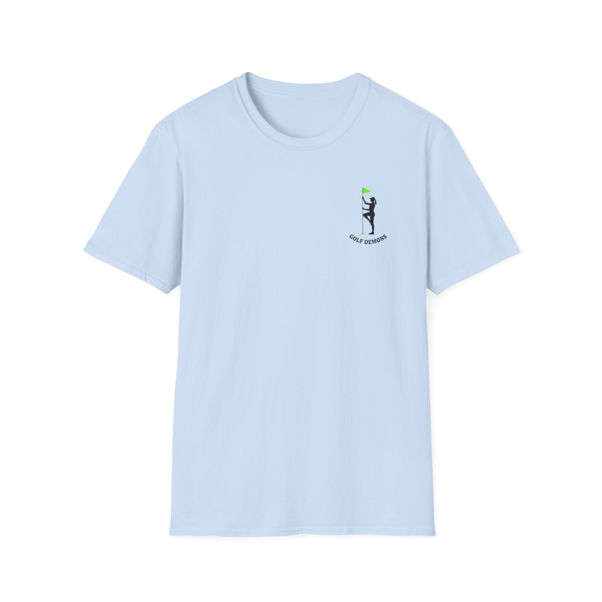 The Pin High — Golf Demons Men's Silhouette Tee