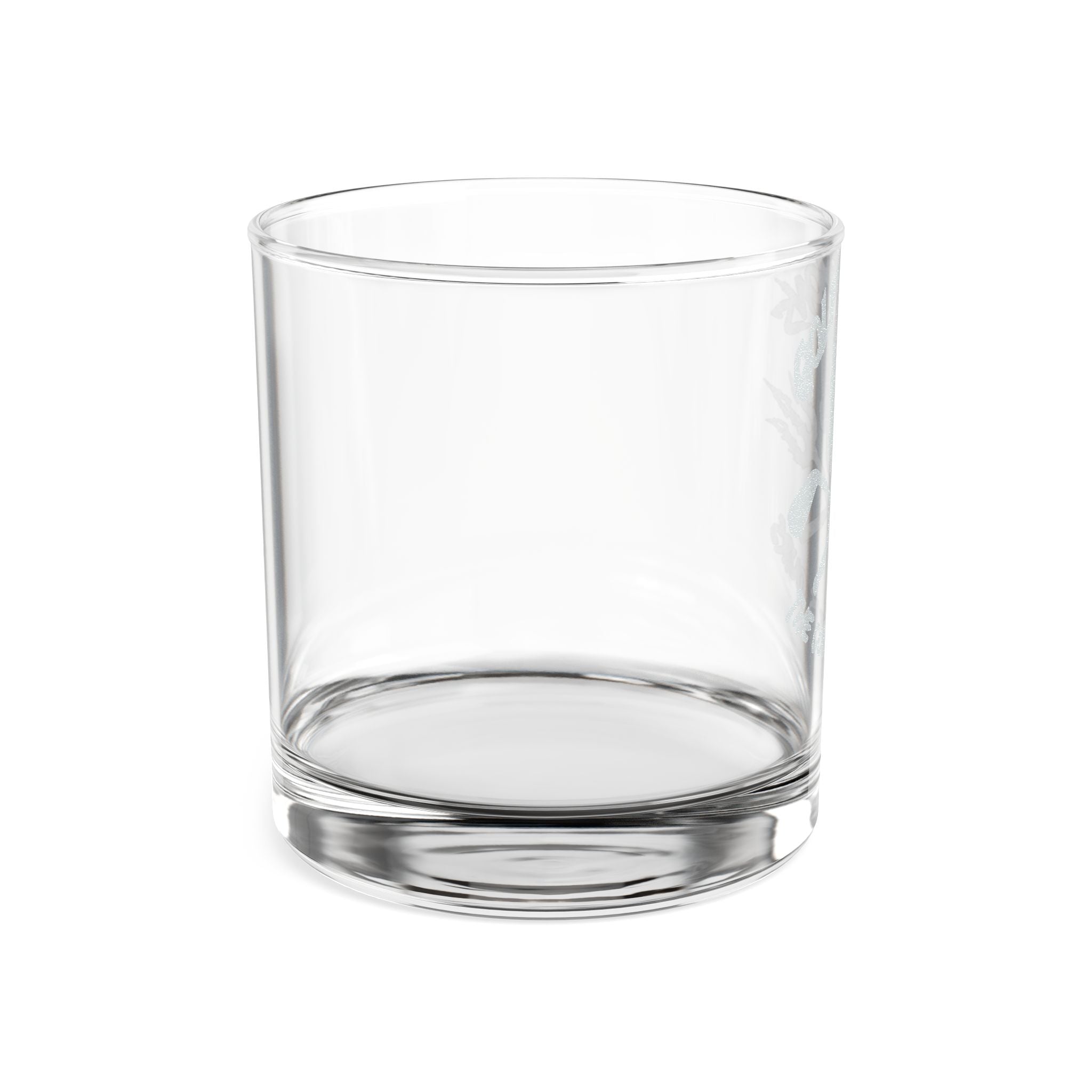 Engraved Whiskey Glass 10.5oz — Golf Demons Skull & Crossed Clubs Design