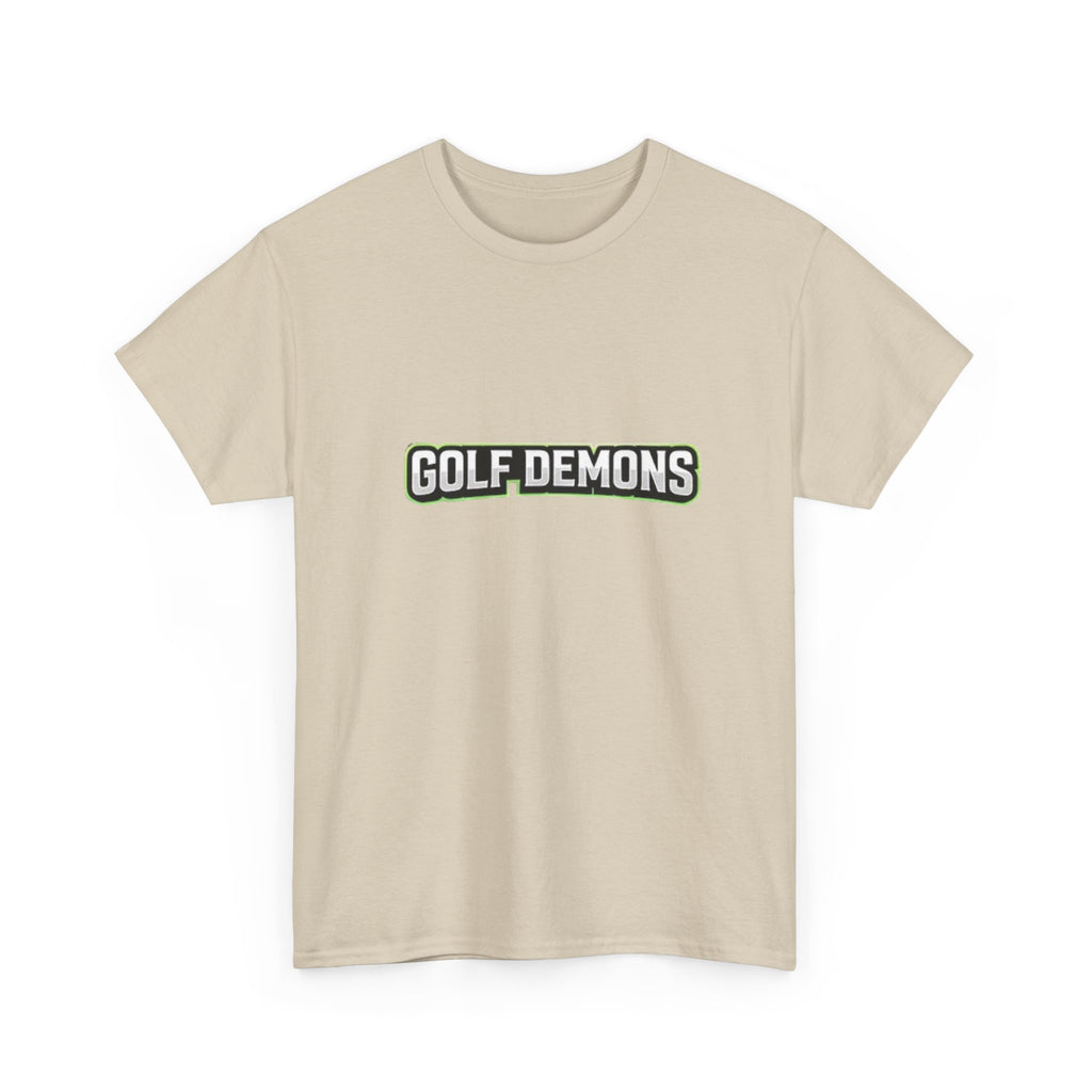 Golf Demons T‑Shirt — Men’s Golf Graphic Tee with Demon Golfer Design