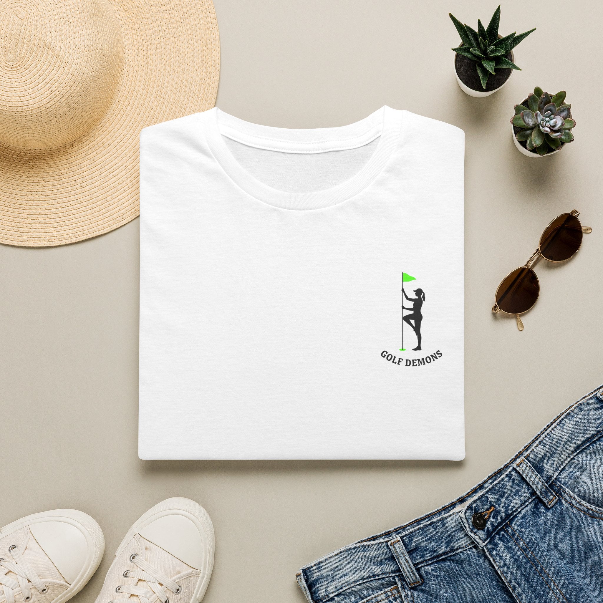 The Pin High — Golf Demons Men's Silhouette Tee