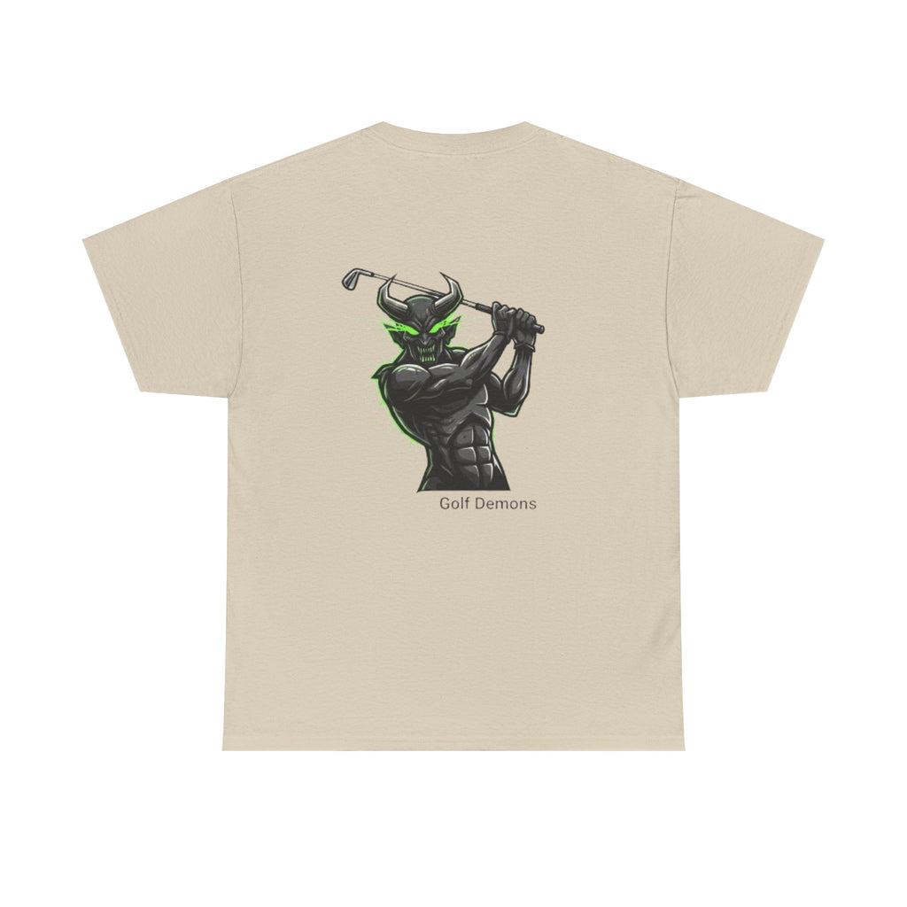 Golf Demons T‑Shirt — Men’s Golf Graphic Tee with Demon Golfer Design