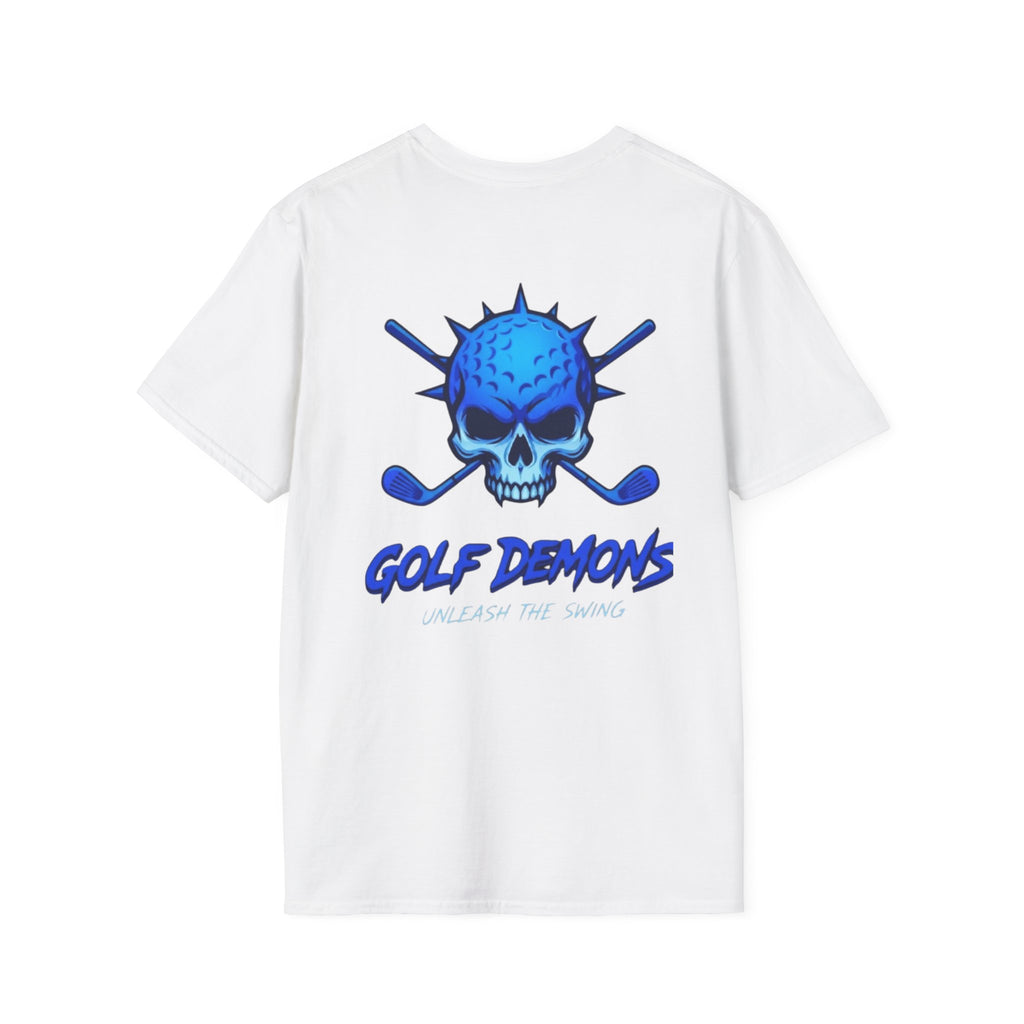 Golf Demons T-Shirt — Edgy Retro Script Golf Graphic Tee