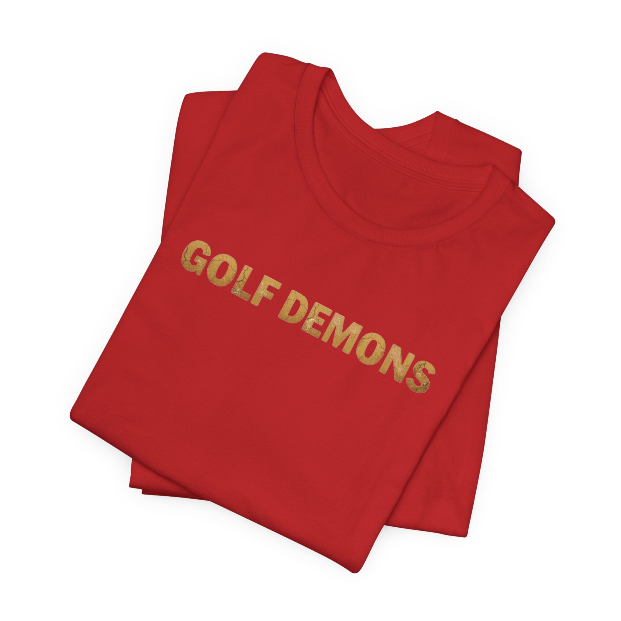 Tearing Up the Course — Golf Demons Graphic Tee