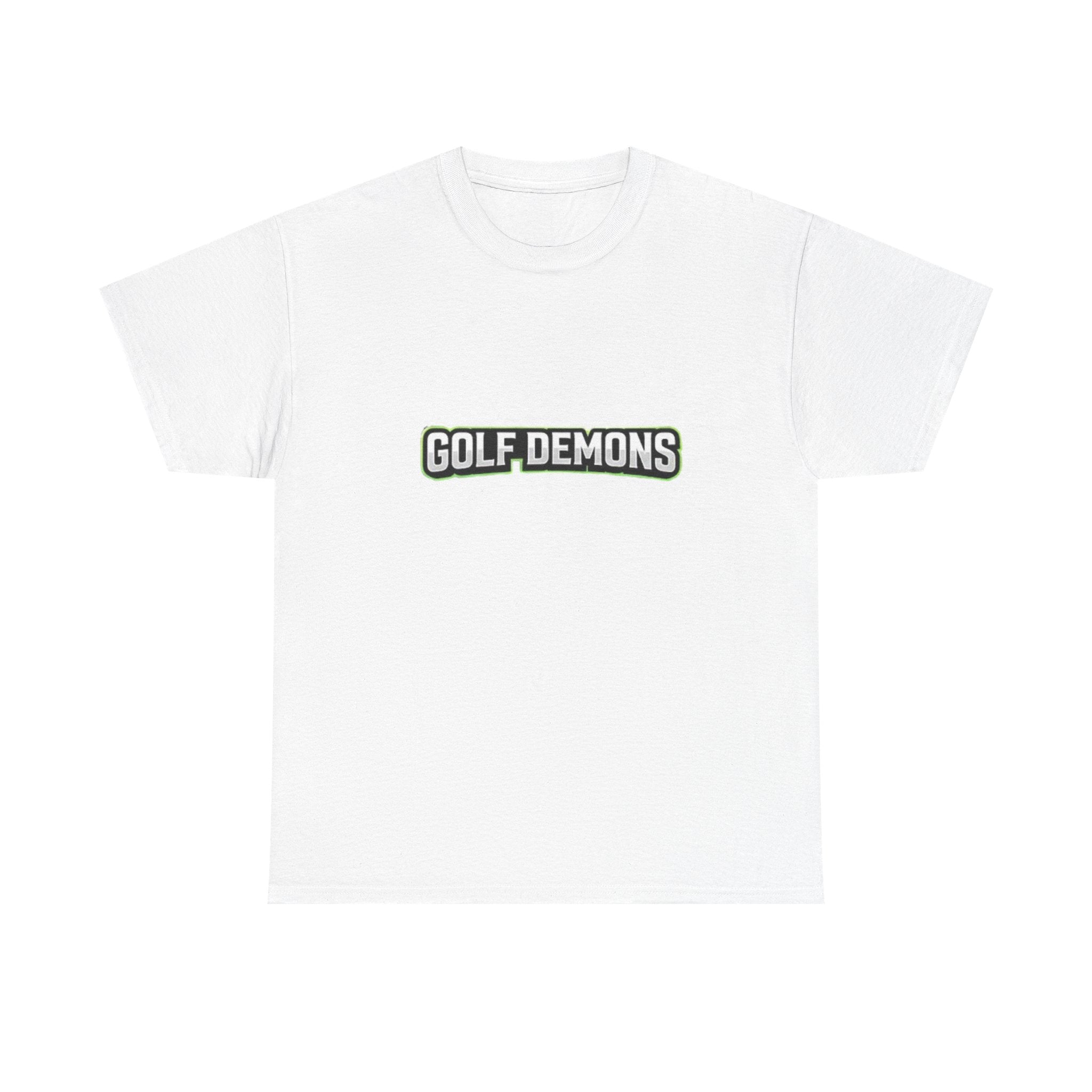 Golf Demons T‑Shirt — Men’s Golf Graphic Tee with Demon Golfer Design